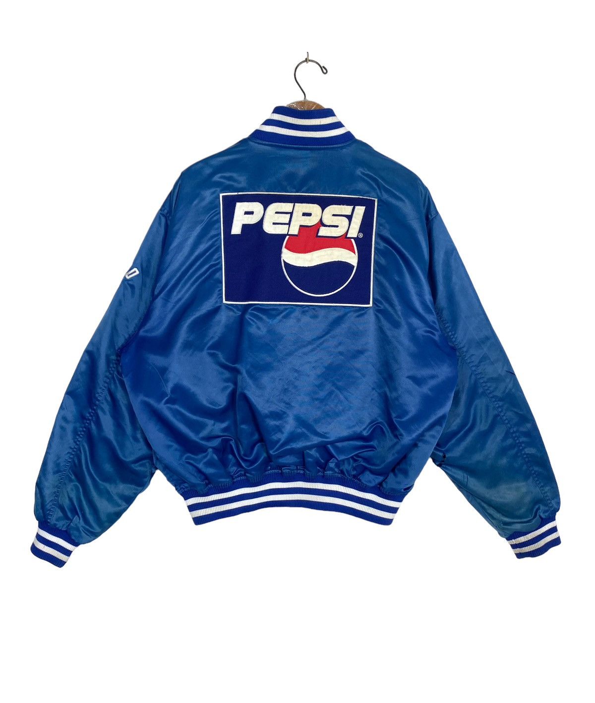 MLB Rare‼️ Vtg MLB Pepsi Ichiro Suzuki 51 Embroidery Big Logo Size US L / EU 52-54 / 3 - 5 Thumbnail