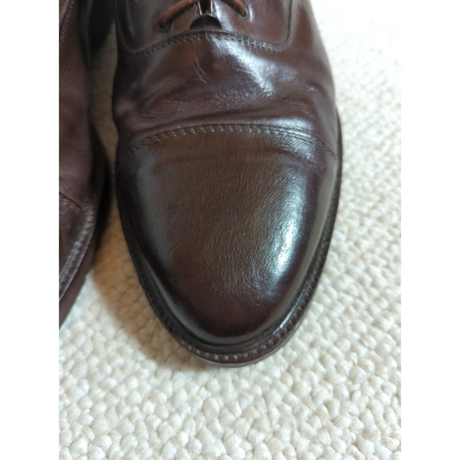 Kenneth Cole Kenneth Cole Chukka Boots Mens 11 Brown Leather Made In Italy Lace Up Beatle Boots Winter Casual Leather Lining Rubber Outsole Skinny? Size US 11 / EU 44 - 4 Thumbnail
