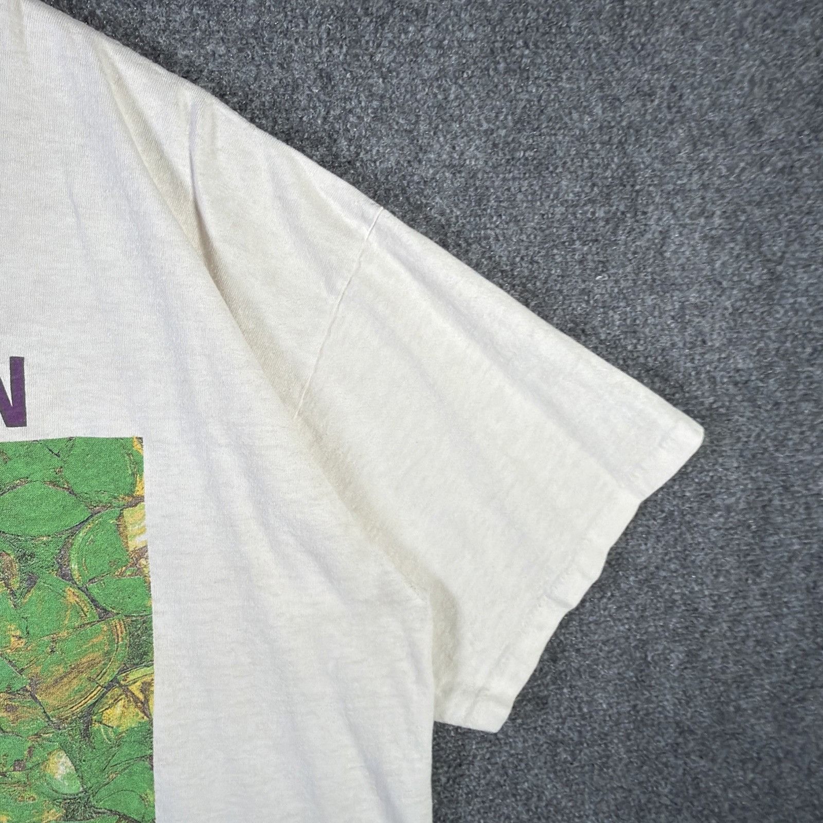 Band Tees Vintage Elton John Shirt Mens XL White 90s Band Big Picture Size US XL / EU 56 / 4 - 6 Thumbnail