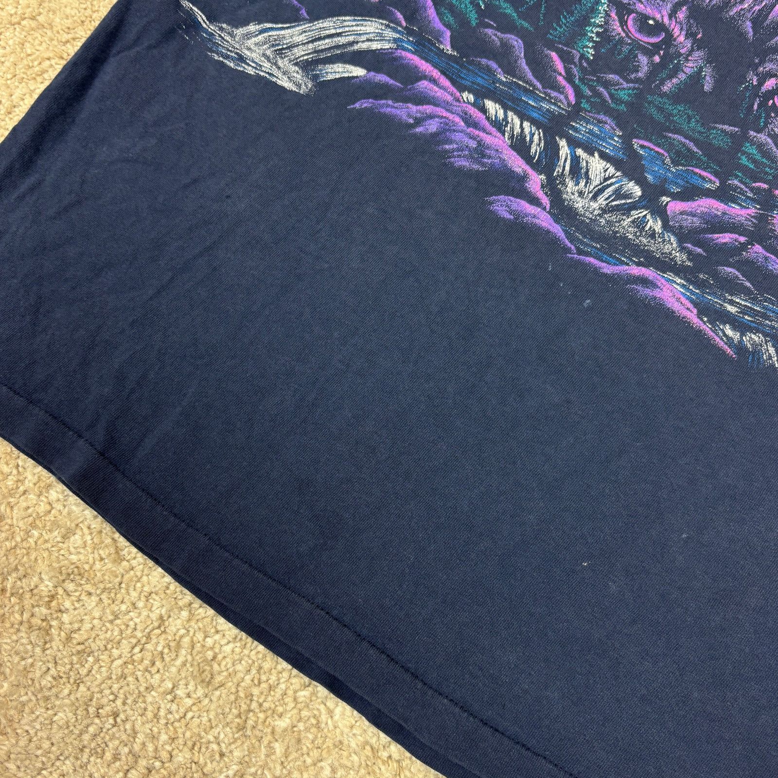 Vintage Vintage 90s Shoshone Falls Idaho Wolf Lighting AOP Shirt XL Size US XL / EU 56 / 4 - 10 Thumbnail