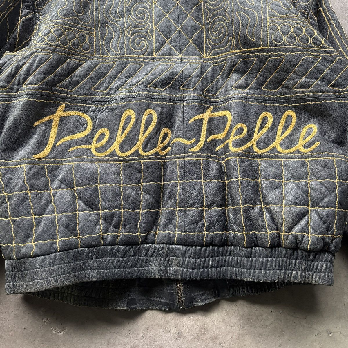 Pelle Pelle Vintage Pelle Pelle Leather Jacket Size US XXL / EU 58 / 5 - 12 Thumbnail