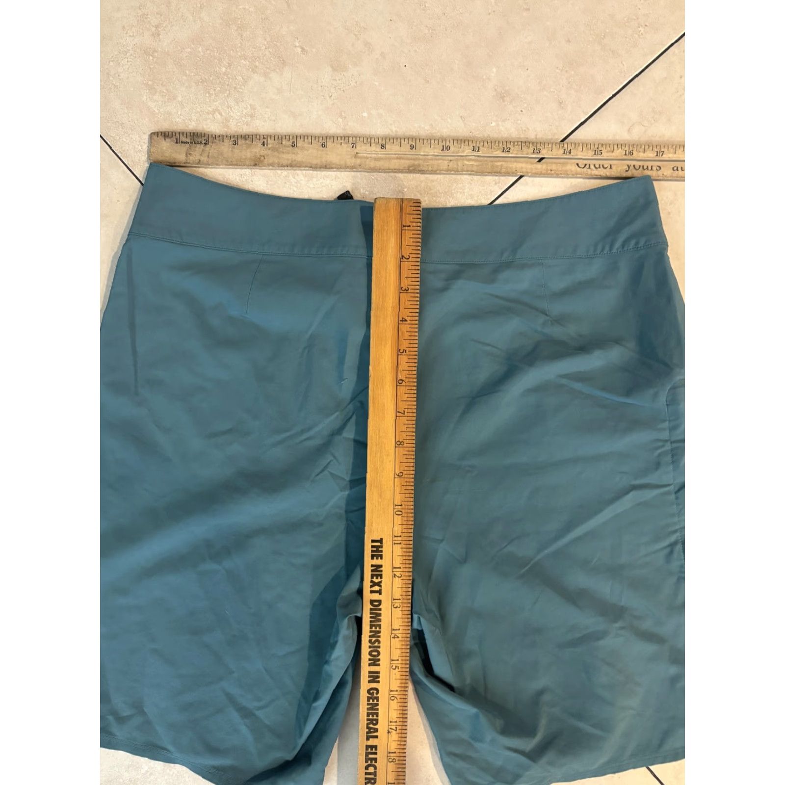 Patagonia Patagonia Board Shorts Mens Large Blue Recycled Polyester Swim Trunks Surf Drawstring Quick Dry Lightweight Pockets 32 Adult Mens Size US 32 / EU 48 - 5 Thumbnail