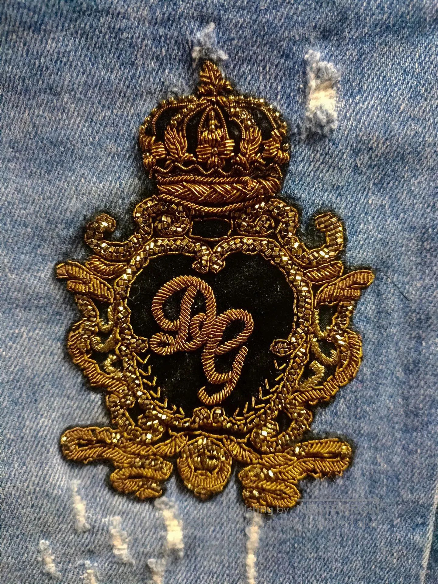 Dolce & Gabbana Dolce&Gabbana Sacred Heart Crown Jeans. Size US 32 / EU 48 - 3 Thumbnail