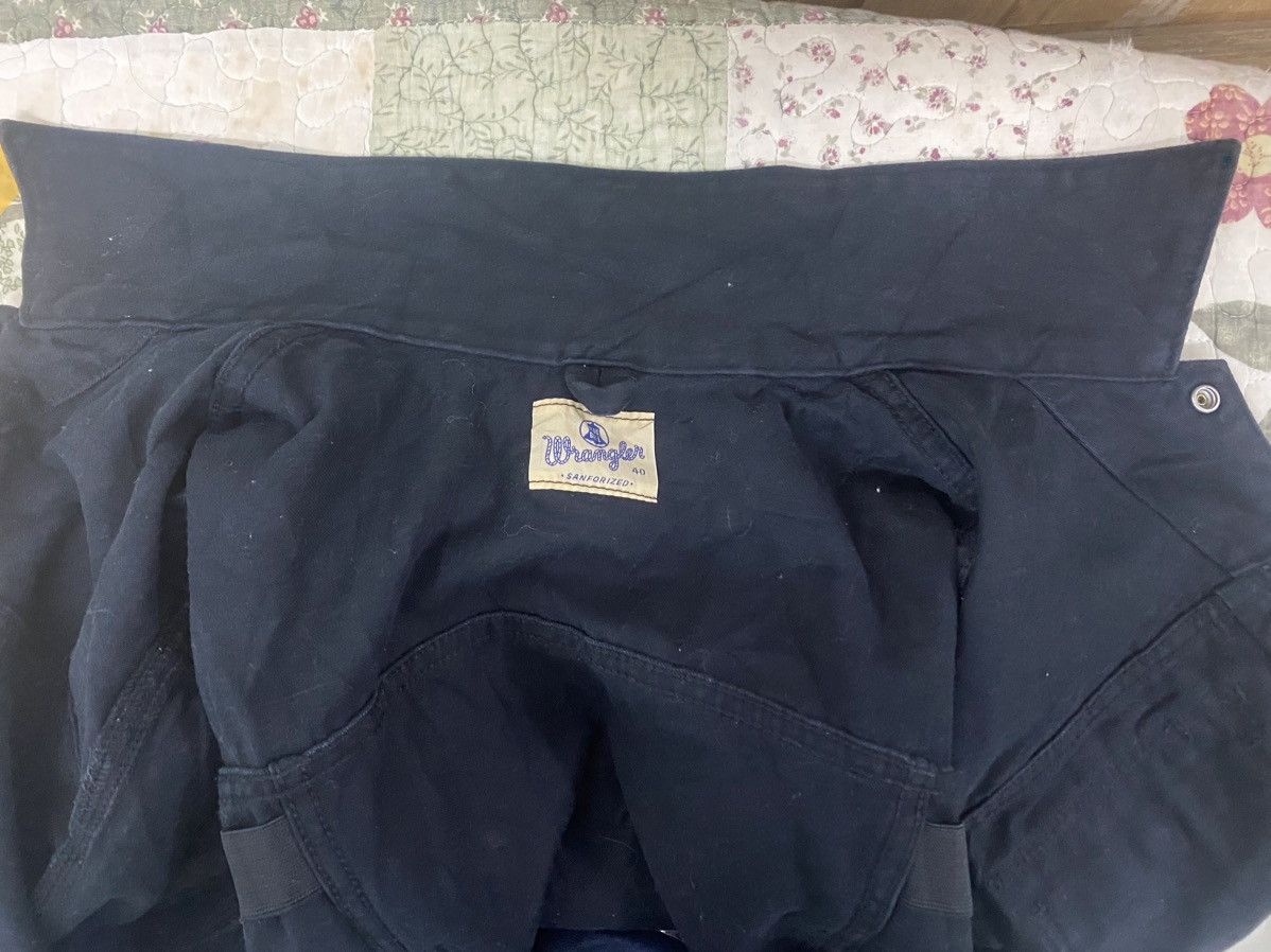 Vintage DISTRESSED WRANGLER DENIM JACKET Size US M / EU 48-50 / 2 - 17 Thumbnail