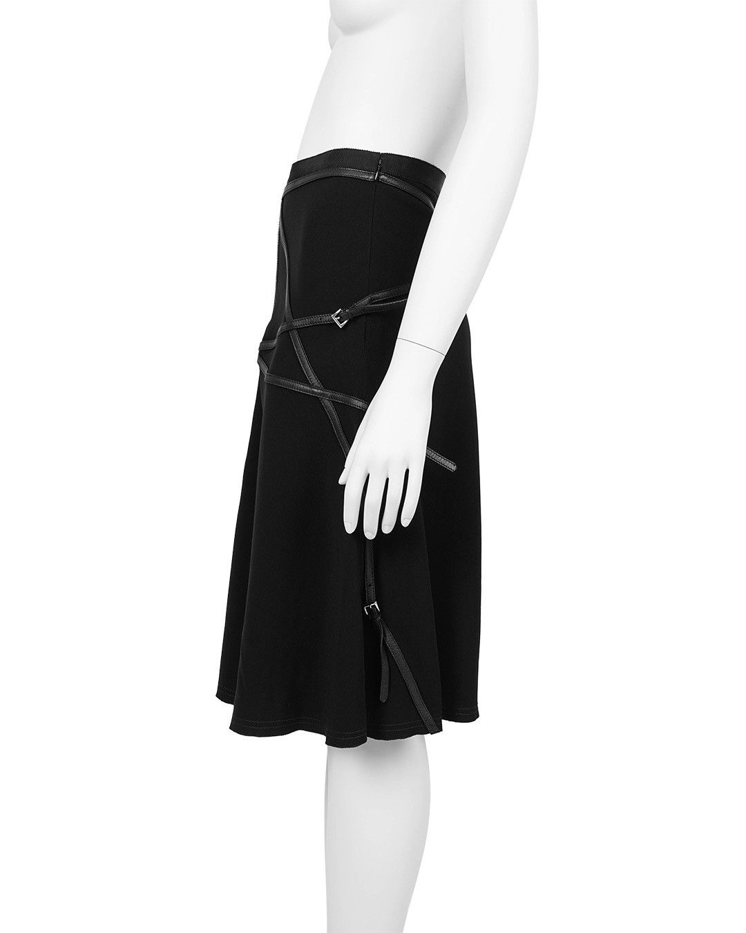 Prada Prada Viscose Mid Length Skirt Size 28" / US 6 / IT 42 - 5 Thumbnail