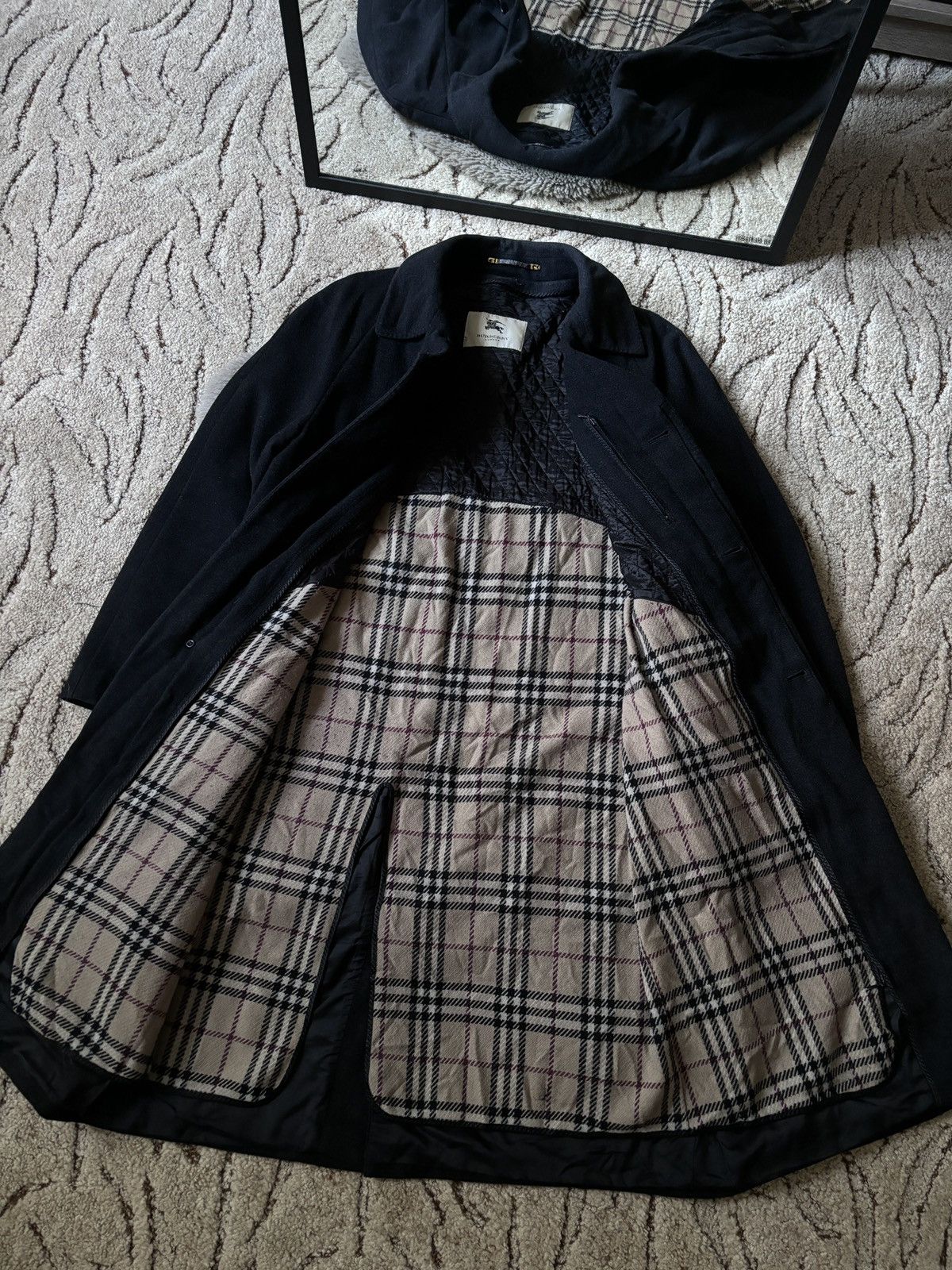 Burberry × Vintage Burberry London Vintage Coat Nova Check vest 2 in 1 jacket Size US M / EU 48-50 / 2 - 1 Thumbnail