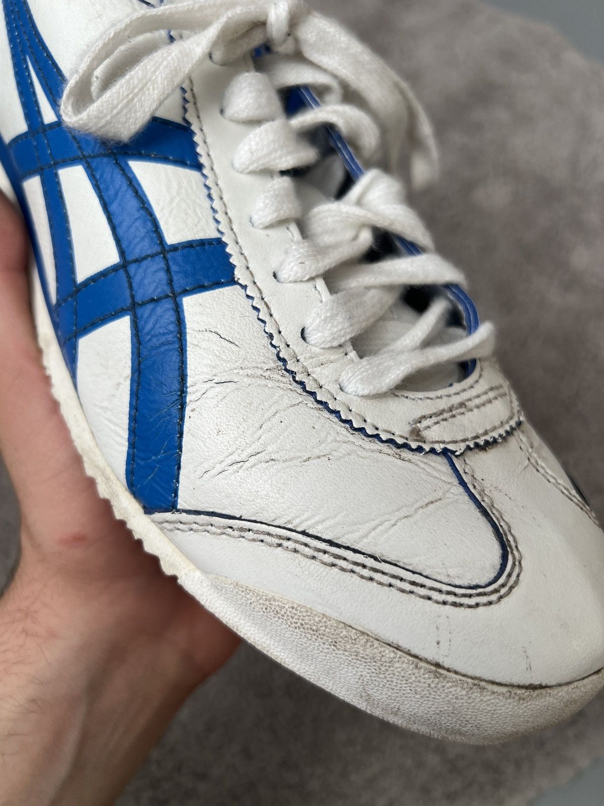 Asics × Onitsuka Tiger × Vintage Asics Onitsuka Tiger Mexico 66 White Sneakers Size US 8 / EU 41 - 8 Thumbnail