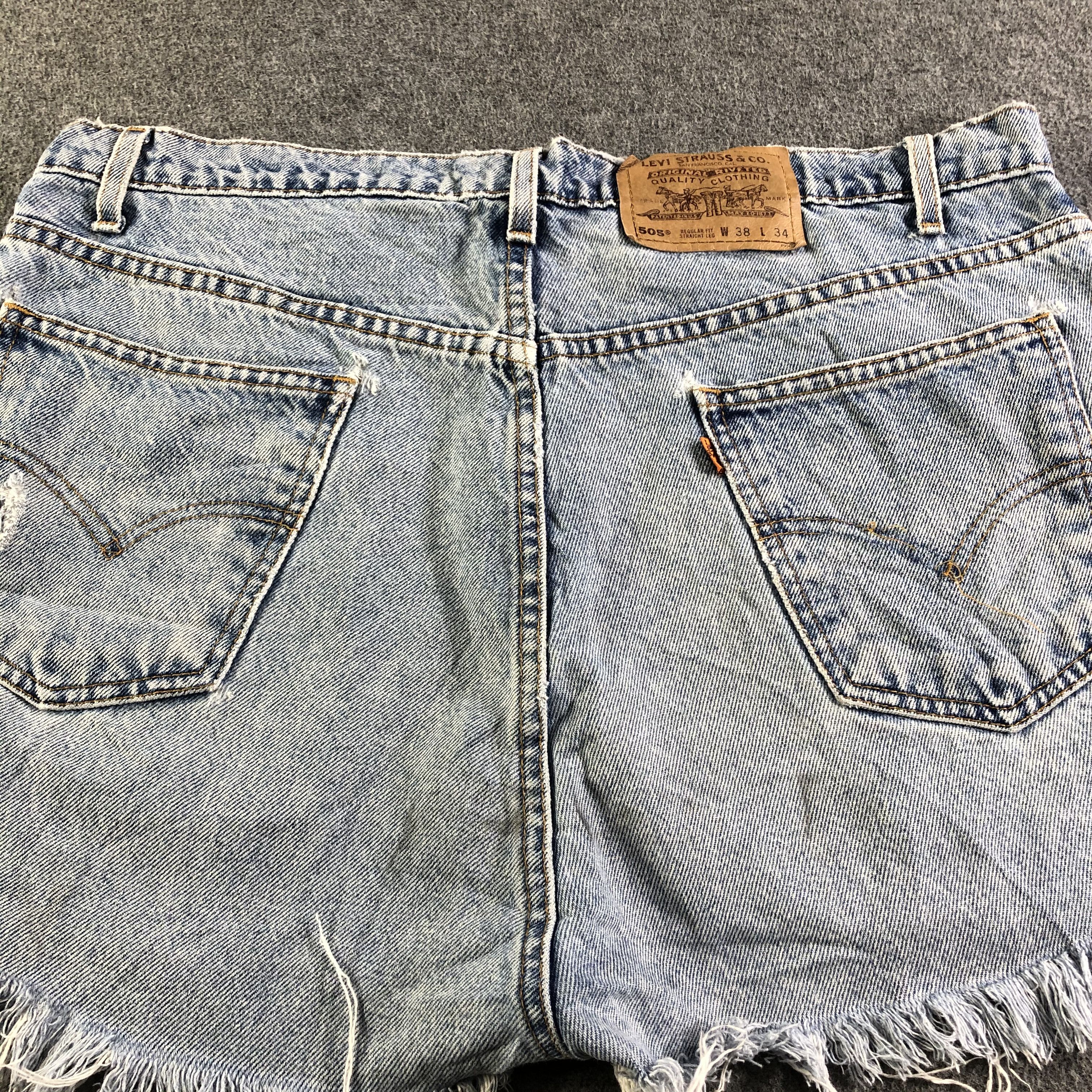 Levi's × Vintage Vintage Levis 505 Jeans-J4500 Size 36" / US 14 / IT 50 - 4 Thumbnail
