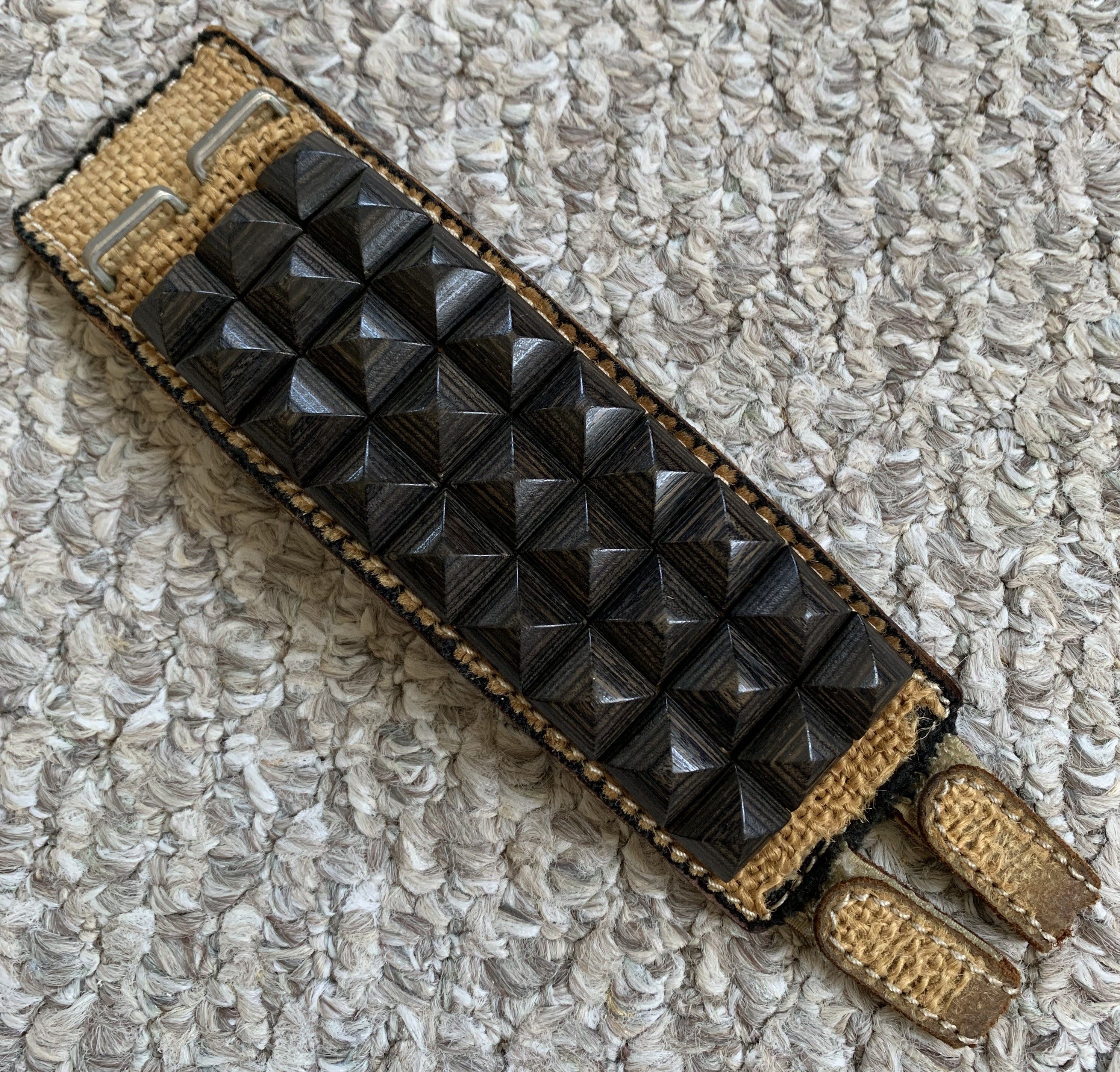 Undercover S/S 2003 Undercover "Scab" Studded Leather Bracelet Size ONE SIZE - 2 Thumbnail