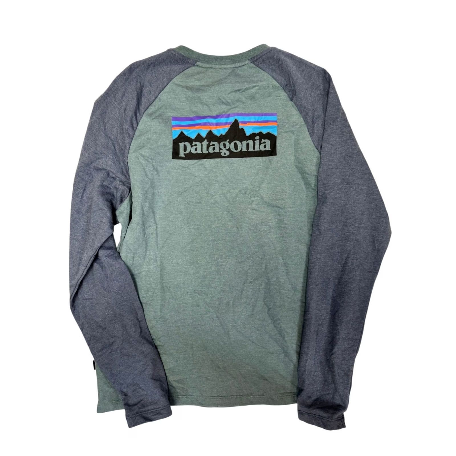 Patagonia Patagonia P-6 Logo Sweatshirt Men's XL Blue Organic Cotton Crewneck Pullover Size US XL / EU 56 / 4 - 2 Thumbnail