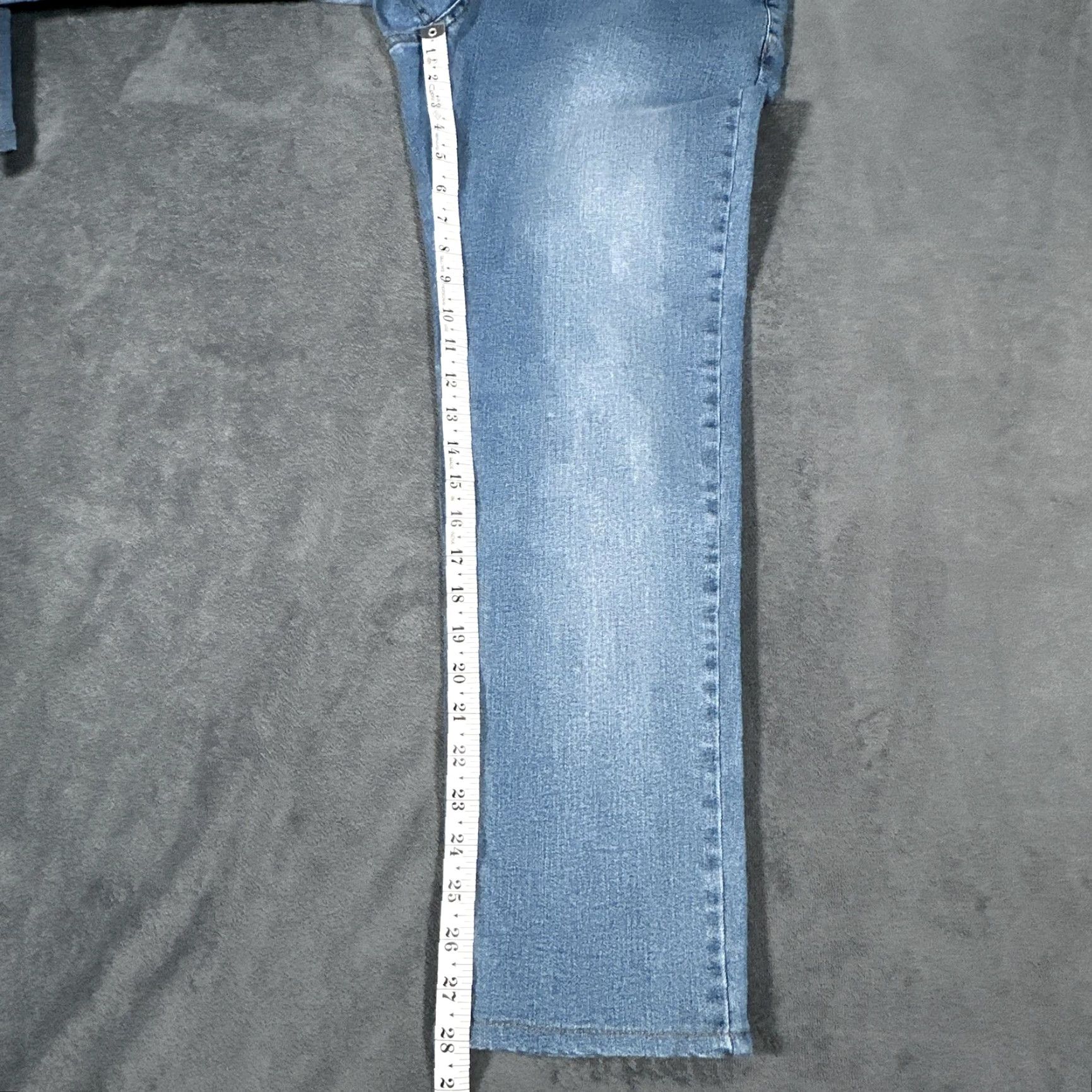 Vintage Barbell Apparel Jeans Mens 33x28 Blue Stretch Denim Tapered Athletic Fit Lot 2 Size US 32 / EU 48 - 5 Thumbnail