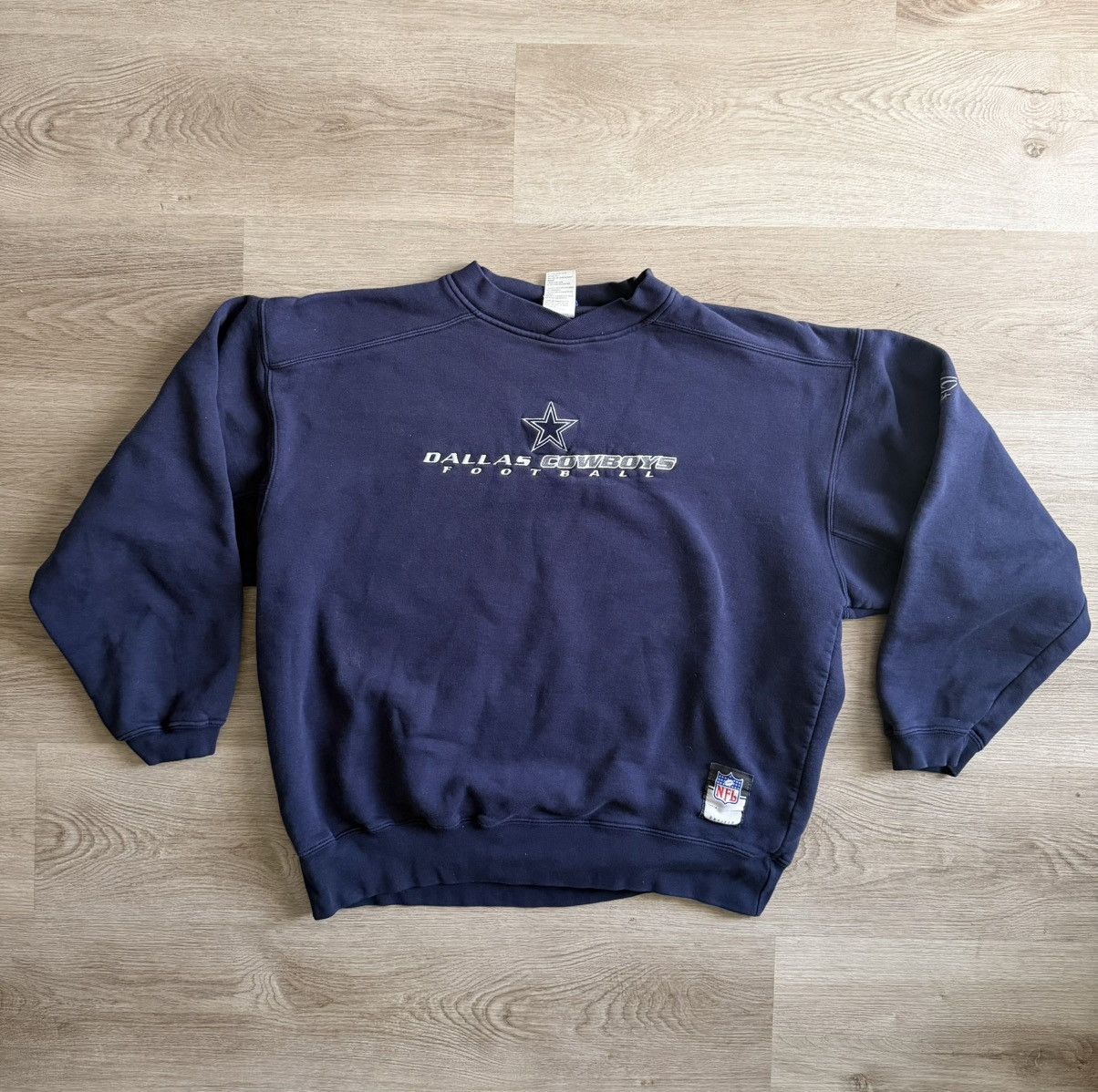 Reebok Vintage Cowboys Sweatshirt Size US L / EU 52-54 / 3 - 1 Thumbnail