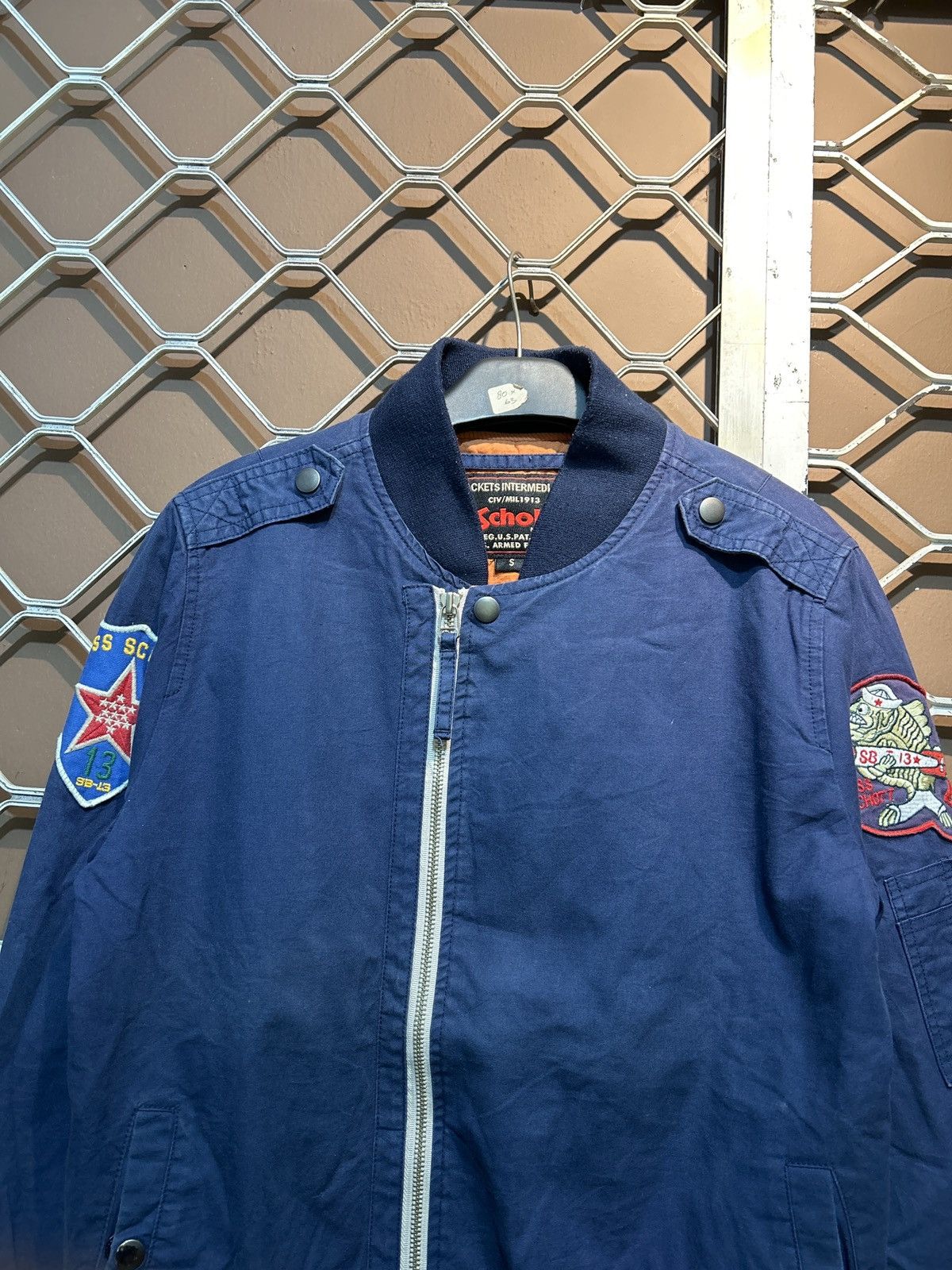 Schott Vintage “uss schott intermediate bomber jacket Size US S / EU 44-46 / 1 - 4 Thumbnail