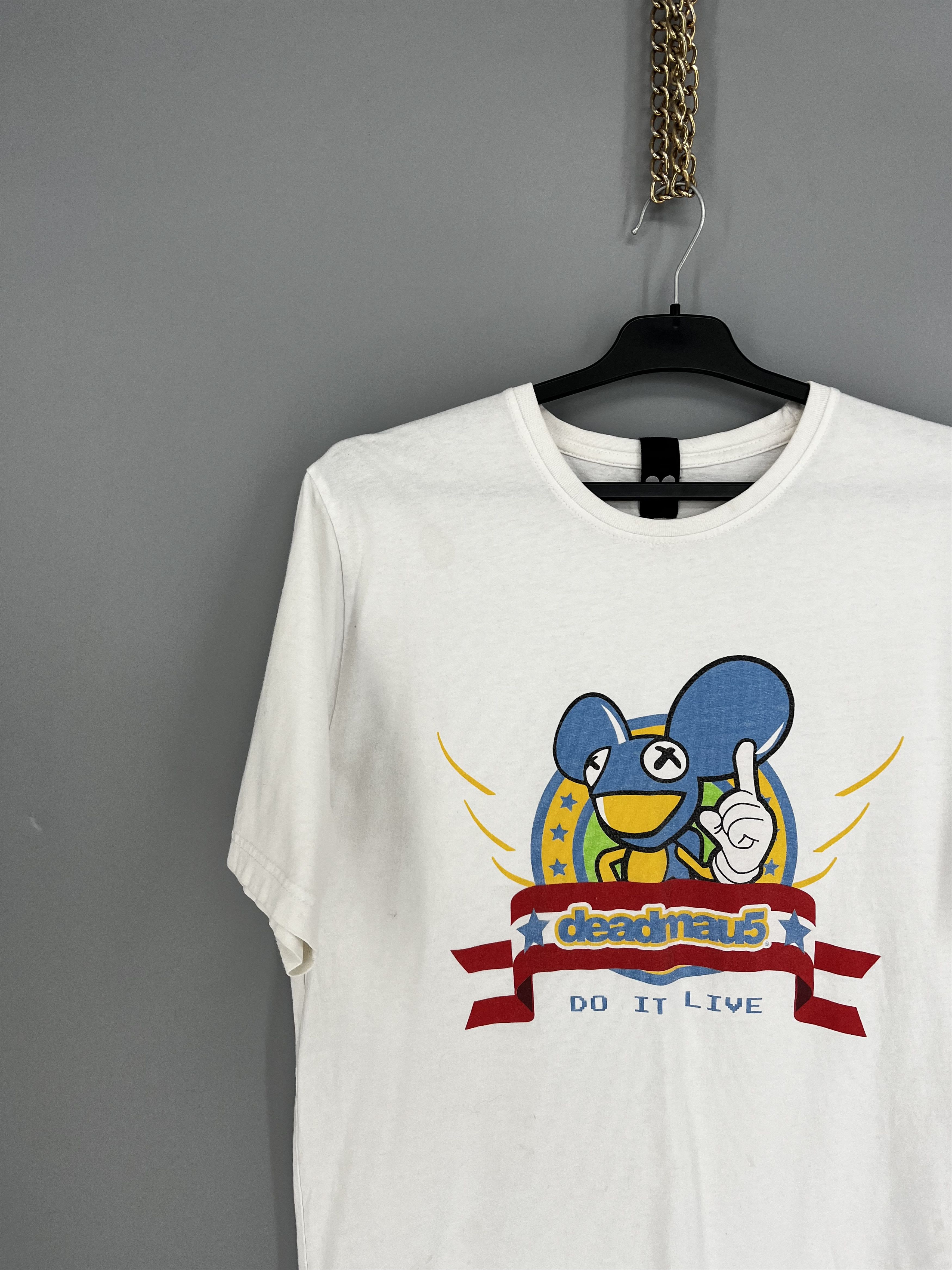 Band Tees Vintage Y2K Deadmau5 AOP Rare Band Music DJ Promo Art Size US L / EU 52-54 / 3 - 4 Thumbnail