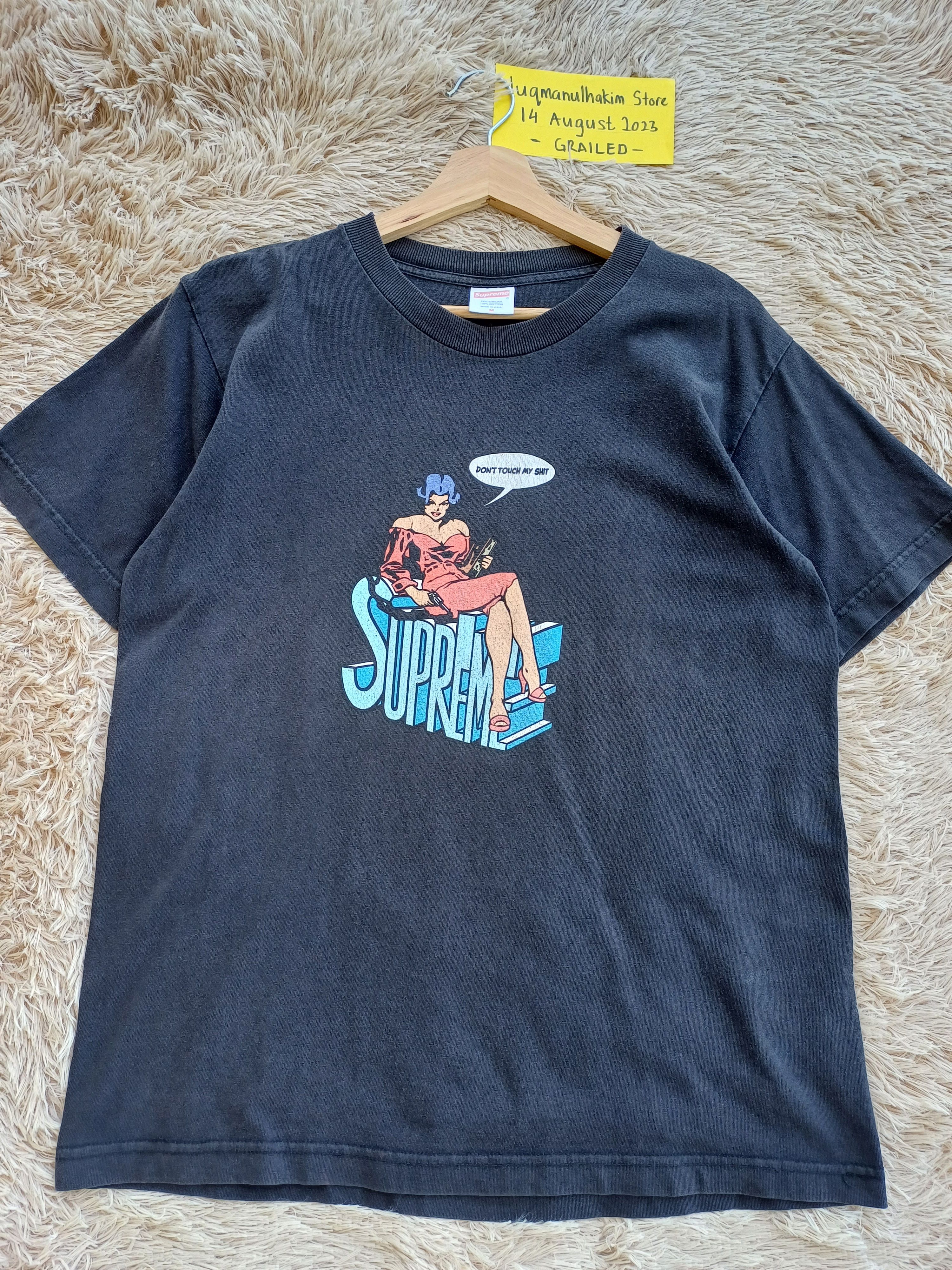 Supreme Rare SS2006 SUPREME Tee (Dont Touch My Shit) Size US M / EU 48-50 / 2 - 4 Thumbnail