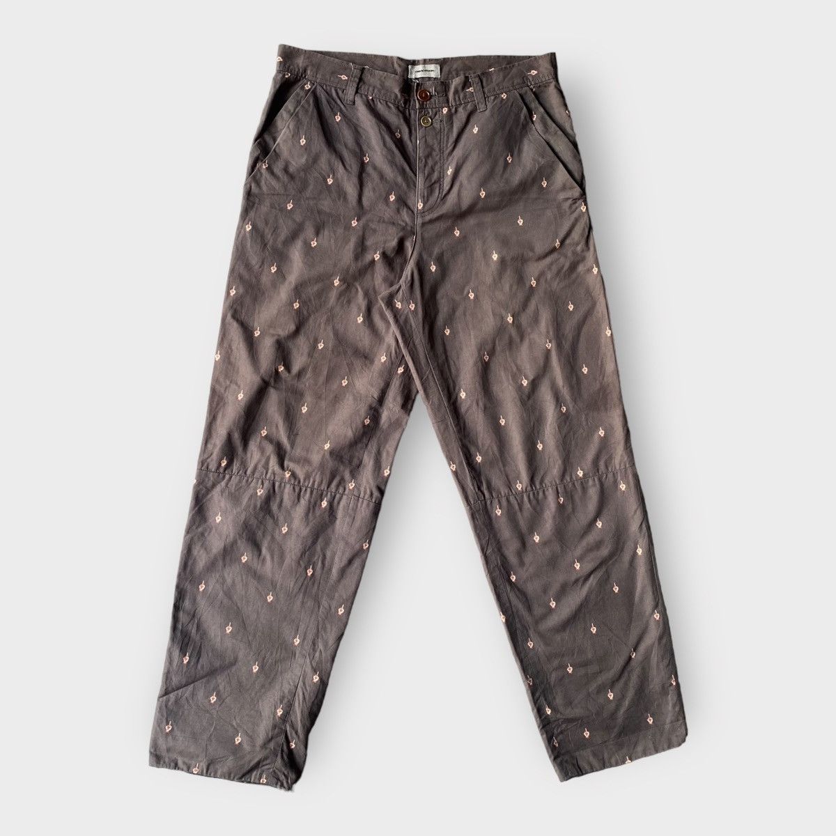 Undercover AW12 Psychocolor Middle Finger Pants Size US 32 / EU 48 - 4 Thumbnail