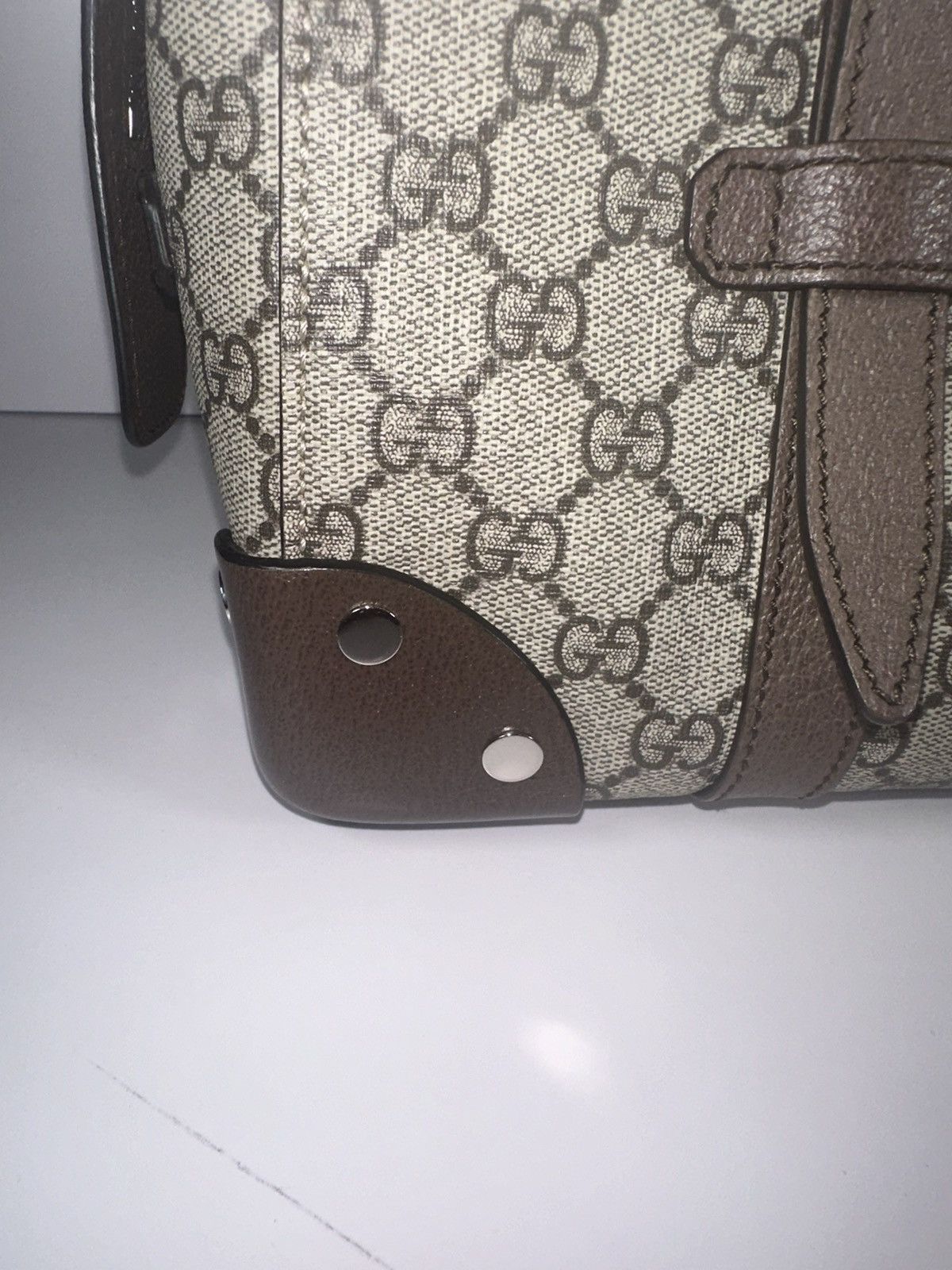 Gucci Gucci GG Supreme Monogram Detail Tote Size ONE SIZE - 3 Thumbnail