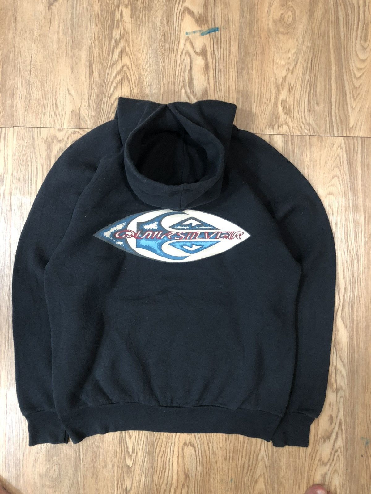 Quiksilver Vintage 90’s Quiksilver hoodie Size US L / EU 52-54 / 3 - 1 Thumbnail