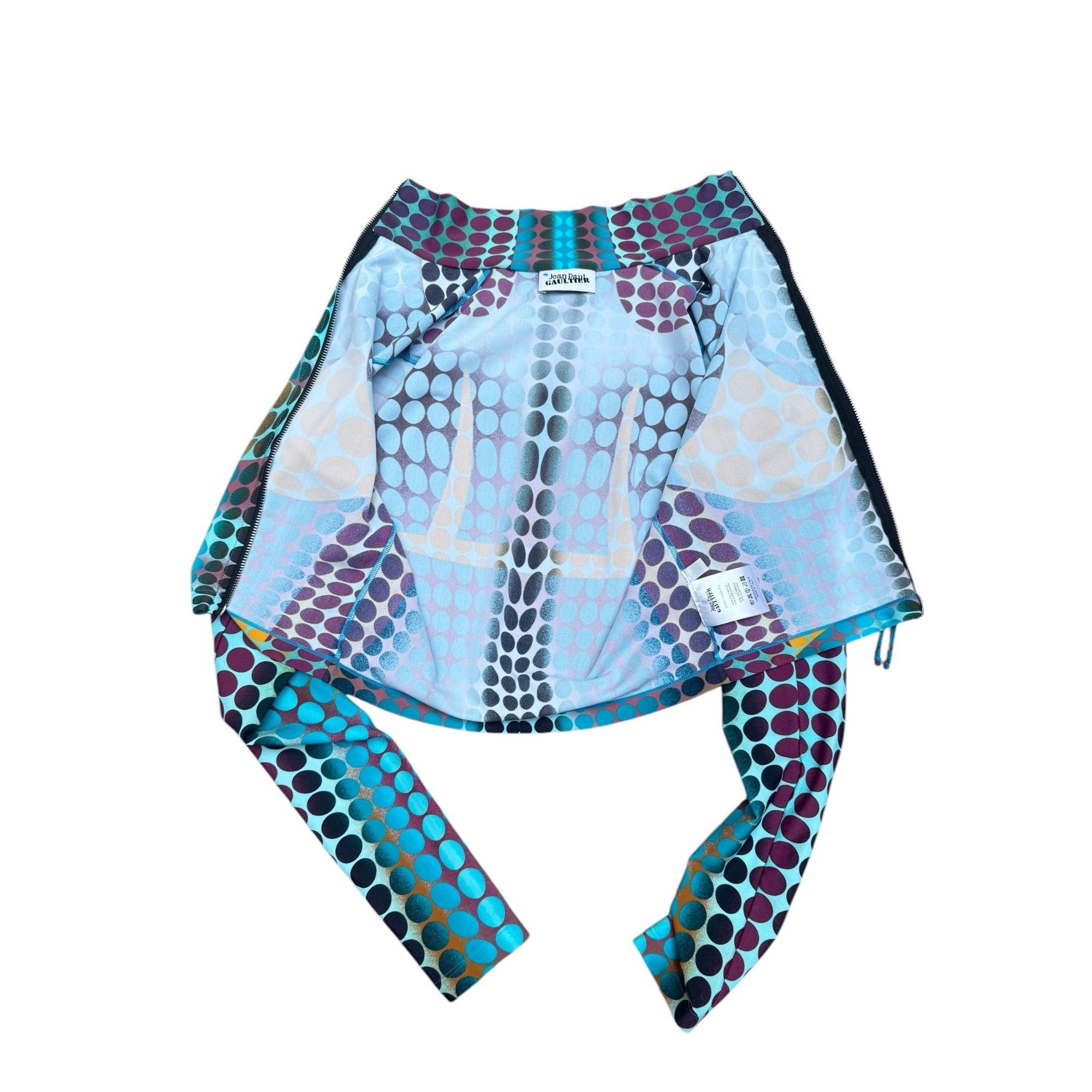 Jean Paul Gaultier Reedition Cyber Print Jacket Size M / US 6-8 / IT 42-44 - 5 Thumbnail
