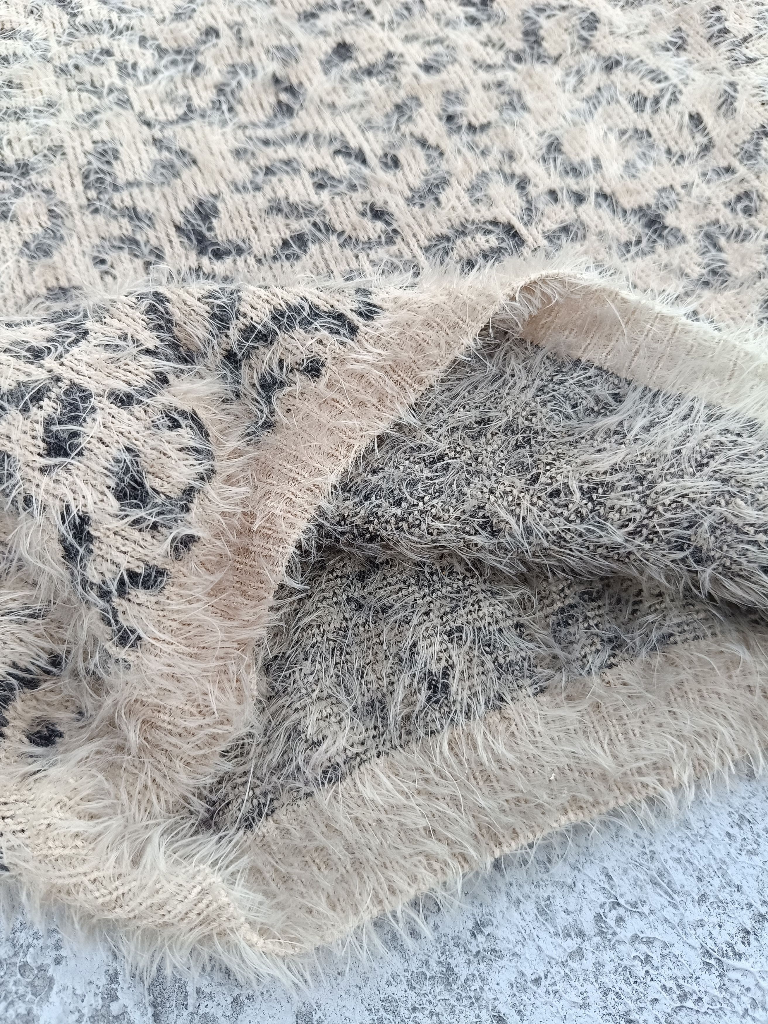Vintage CULOTS fluffy knitwear Size M / US 6-8 / IT 42-44 - 4 Thumbnail