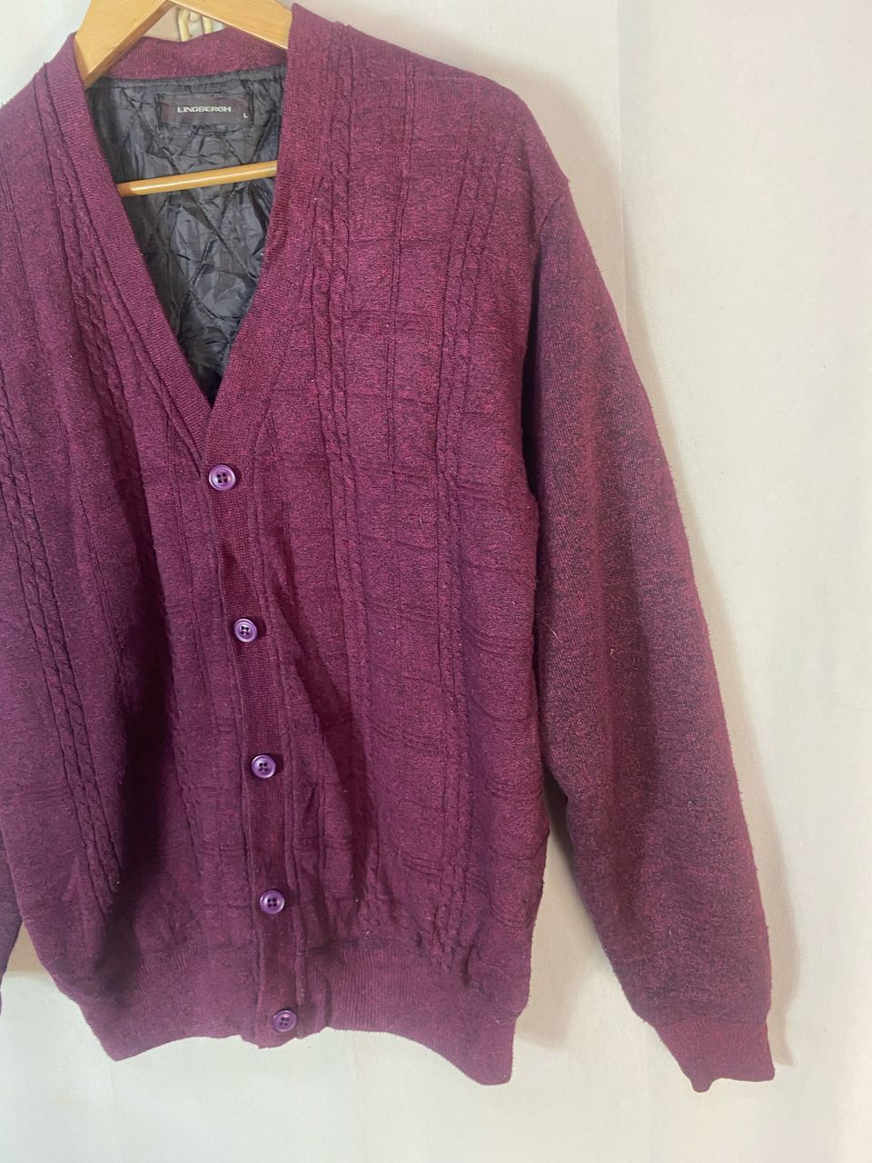 Japanese Brand × Lindbergh × Vintage Vintage Lindbergh cardigan sweater Size US M / EU 48-50 / 2 - 2 Thumbnail