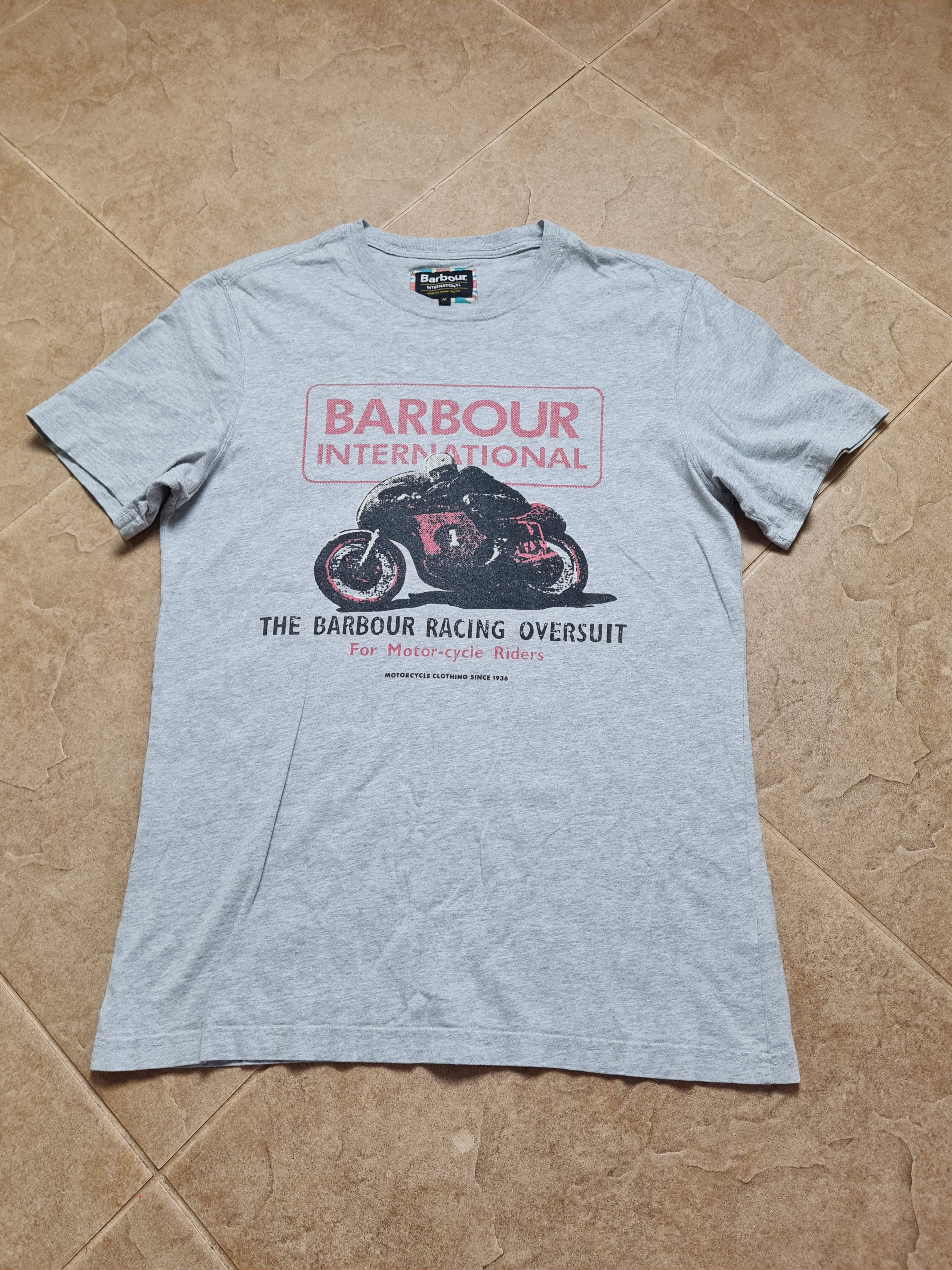 Barbour T-Shirts Barbour Steve McQueen Relaxed Tee Gray Size M Size US M / EU 48-50 / 2 - 7 Thumbnail