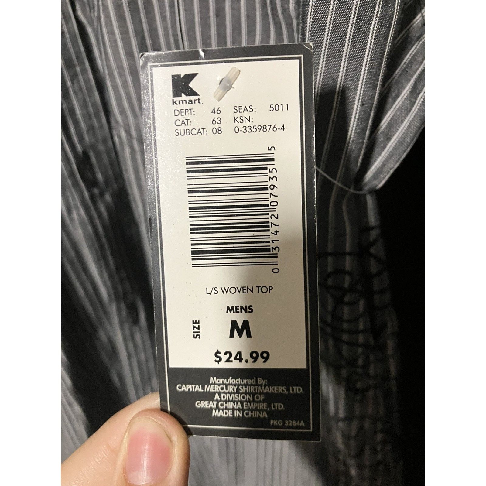 Other Vtg CM & Company Kmart Button Up - M - Black/Gray Embroidery Size US M / EU 48-50 / 2 - 3 Thumbnail