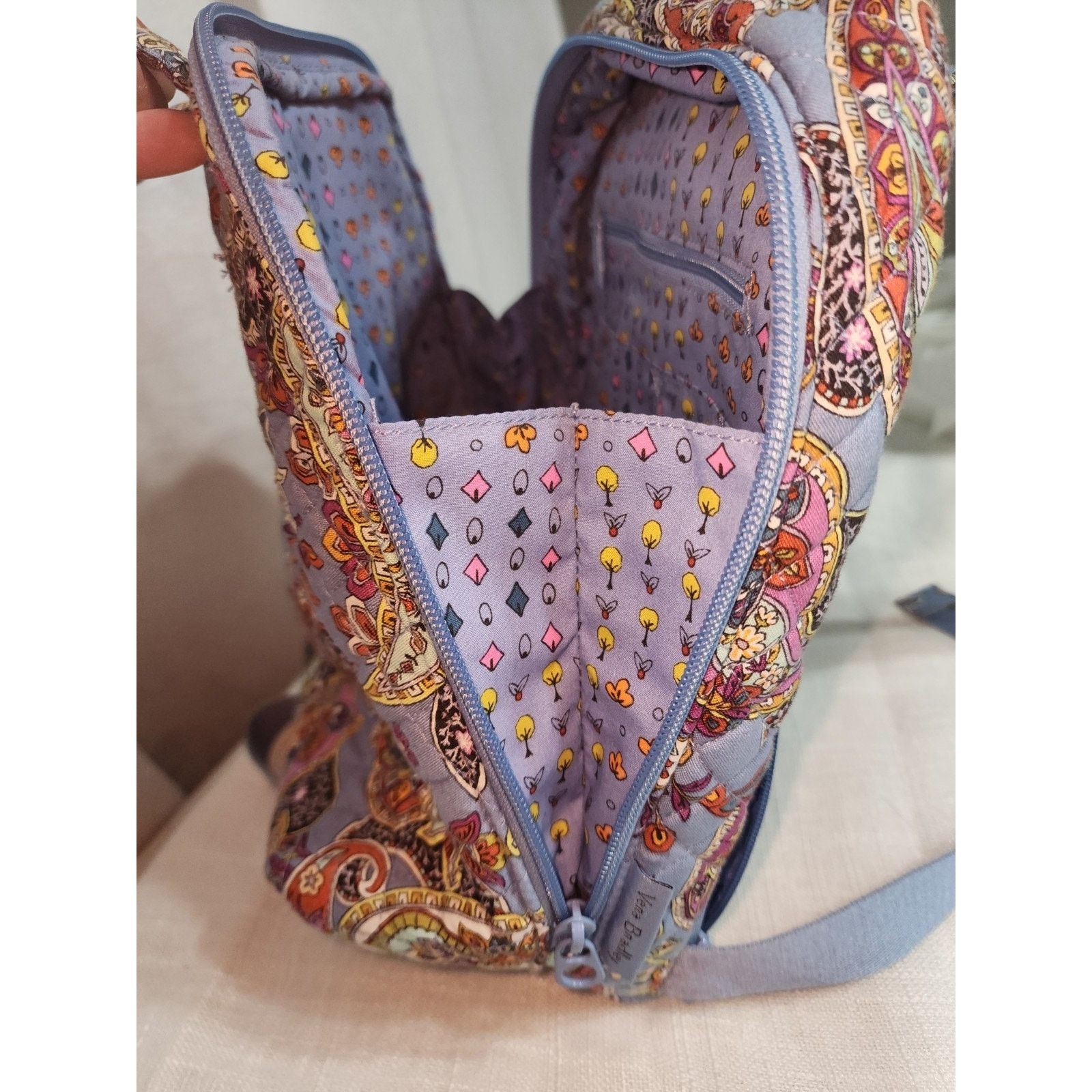 Vera Bradley Vera Bradley Cotton Mini Totepack pattern Provence Paisley Size ONE SIZE - 7 Thumbnail
