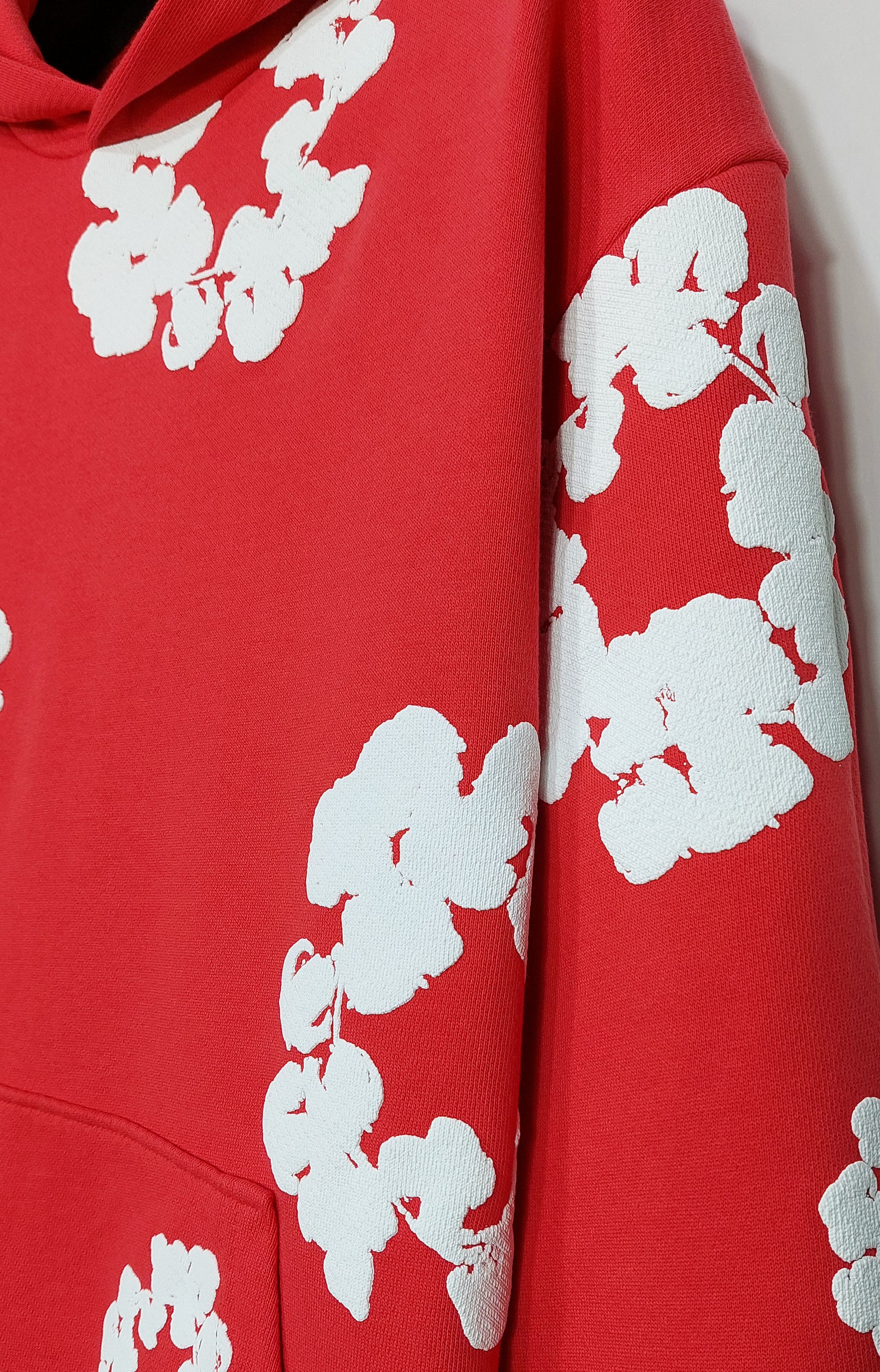 DENIM TEARS the cotton wreath hoodie - red L Size US L / EU 52-54 / 3 - 8 Thumbnail