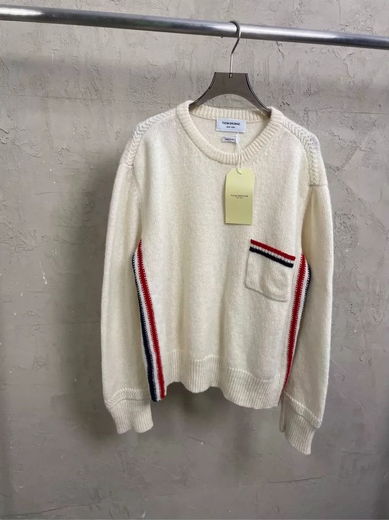 Thom Browne Thom Browne size3 A wool turtleneck sweater Size US L / EU 52-54 / 3 - 1 Thumbnail