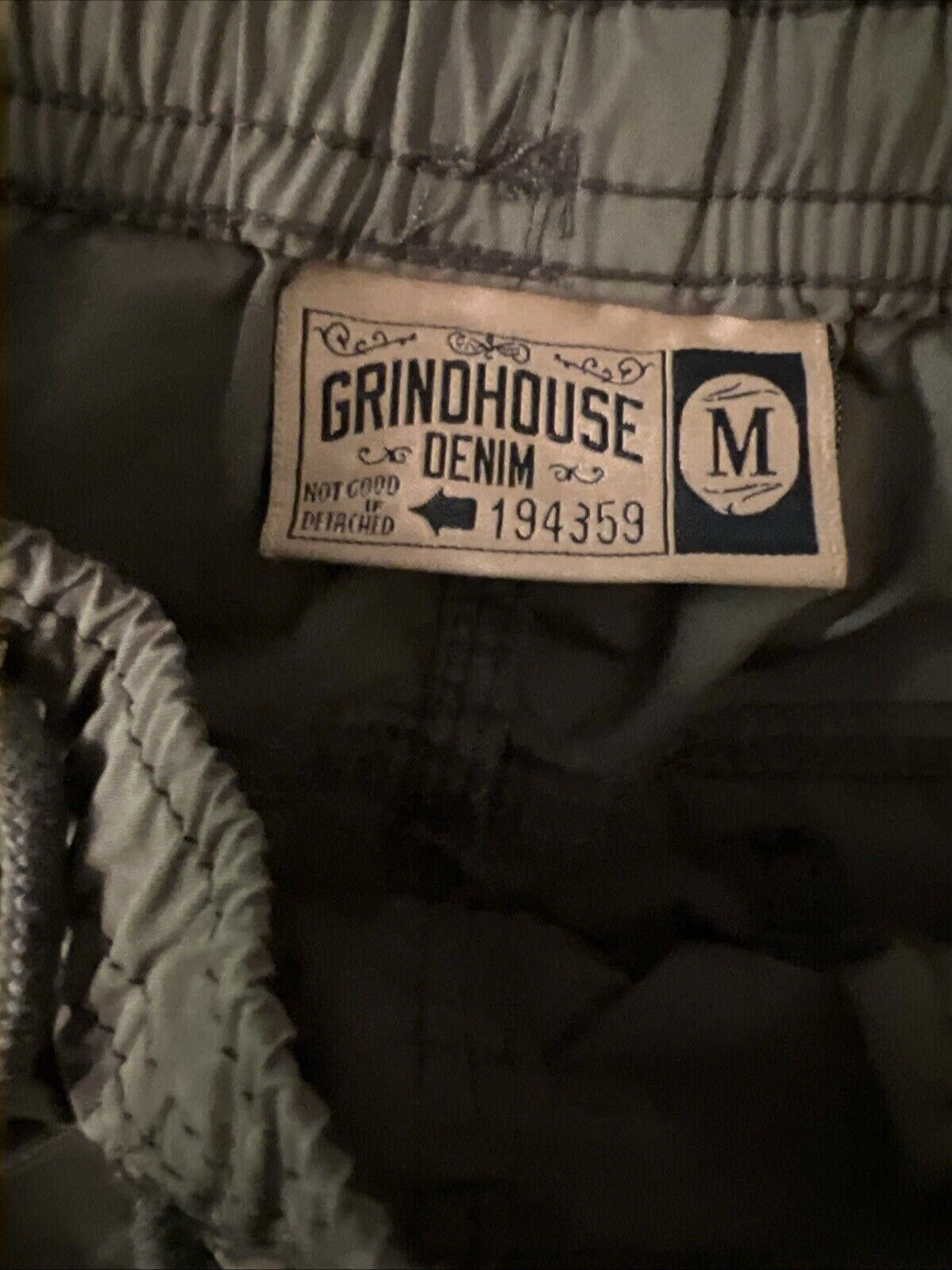Designer Grindhouse Cargo Pants Olive Pockets Drawstring Elastic Size US 32 / EU 48 - 6 Thumbnail