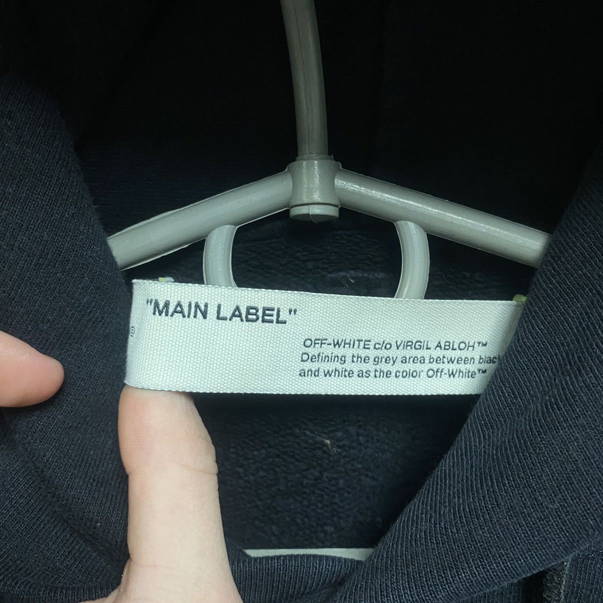 Off-White Off white hoodie big logo Size US XS / EU 42 / 0 - 9 Thumbnail