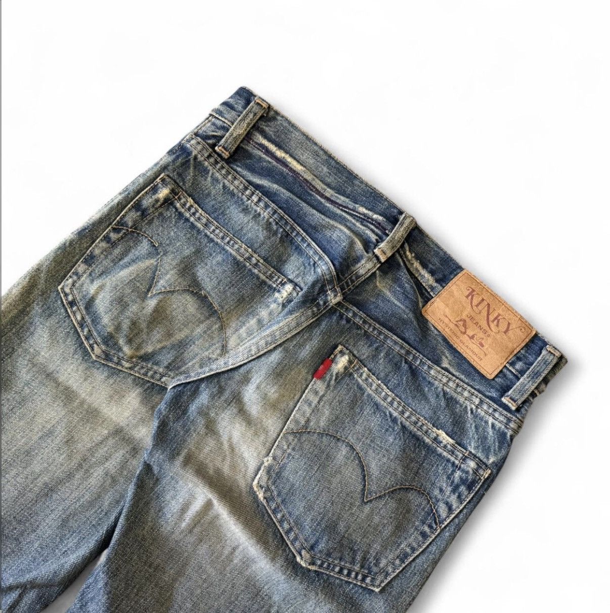 Hysteric Glamour Hysteric Glamour Patchwork Salvege Denim Size US 26 / EU 42 - 2 Thumbnail