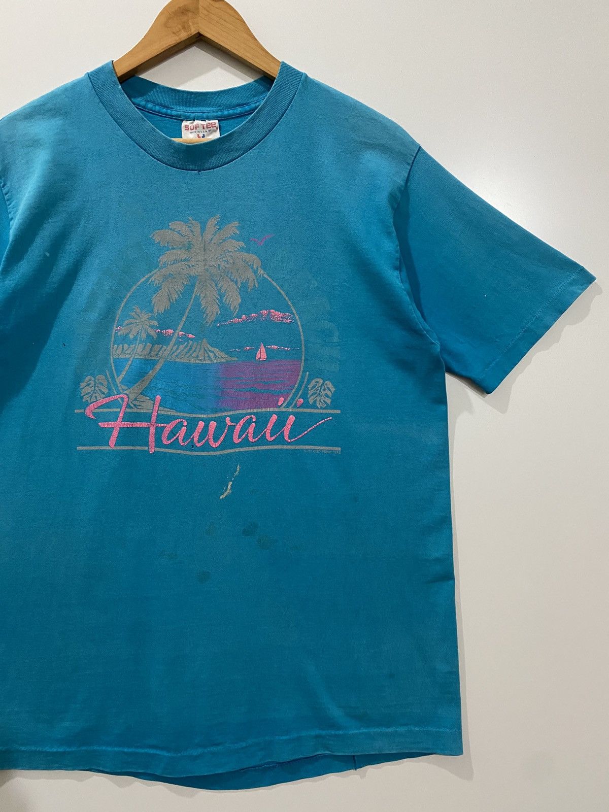 Vintage VINTAGE T-SHIRT HAWAI Size US L / EU 52-54 / 3 - 4 Thumbnail
