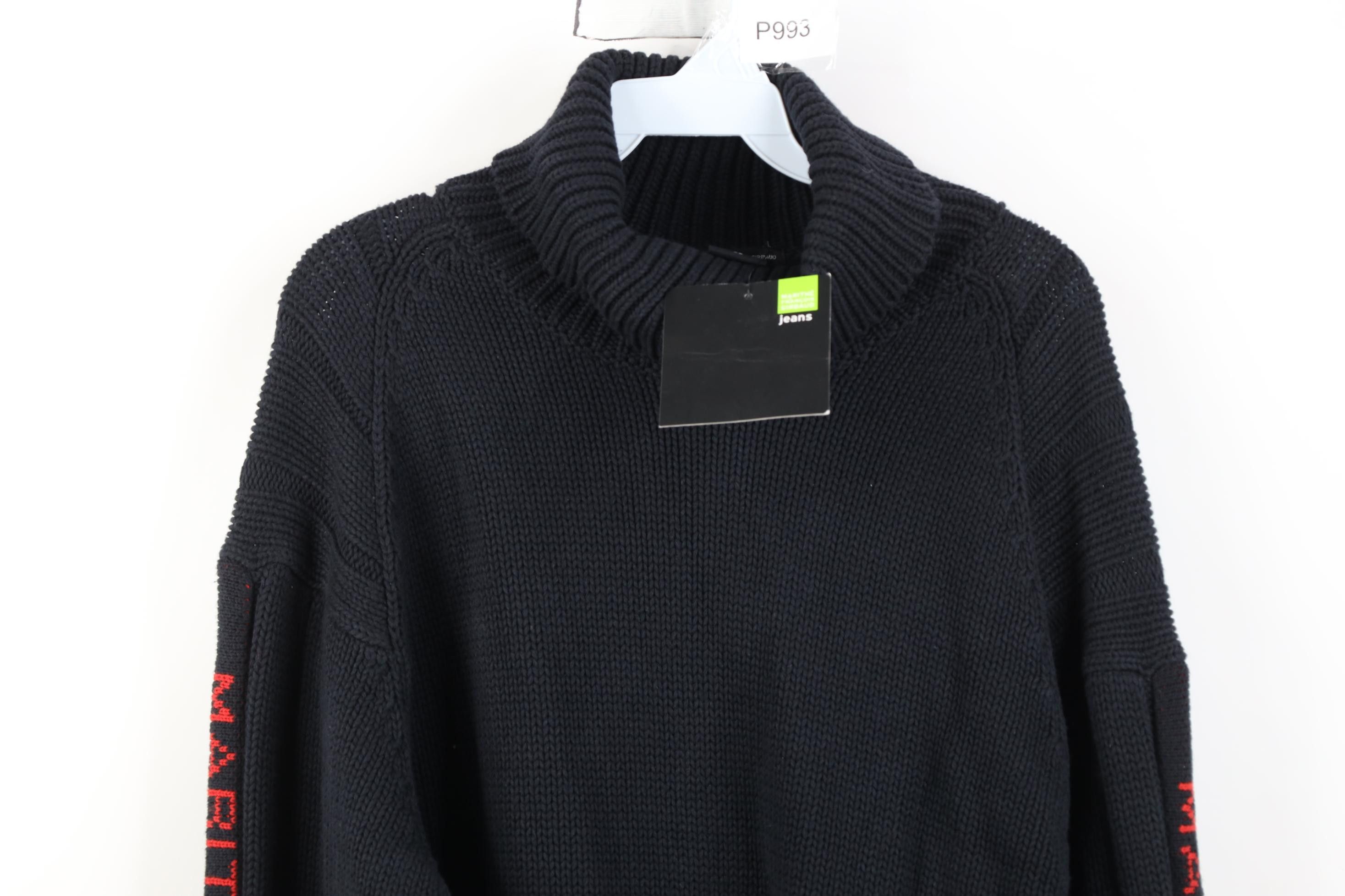 Marithe + Francois Girbaud Deadstock Vintage 90s Marithe Francois Girbaud Sweater Size US XL / EU 56 / 4 - 2 Thumbnail