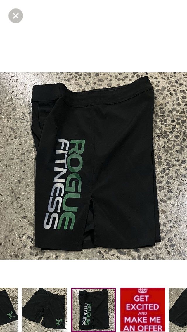 Rogue Rogue MMA Fitness Shorts 32” Size US 32 / EU 48 - 8 Thumbnail