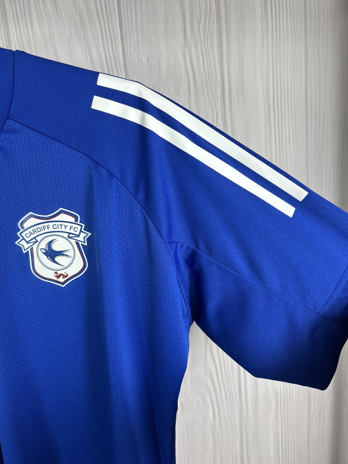 Adidas Cardiff City FC Adidas 2020 Training Jersey T-Shirt Size s Size US S / EU 44-46 / 1 - 7 Thumbnail