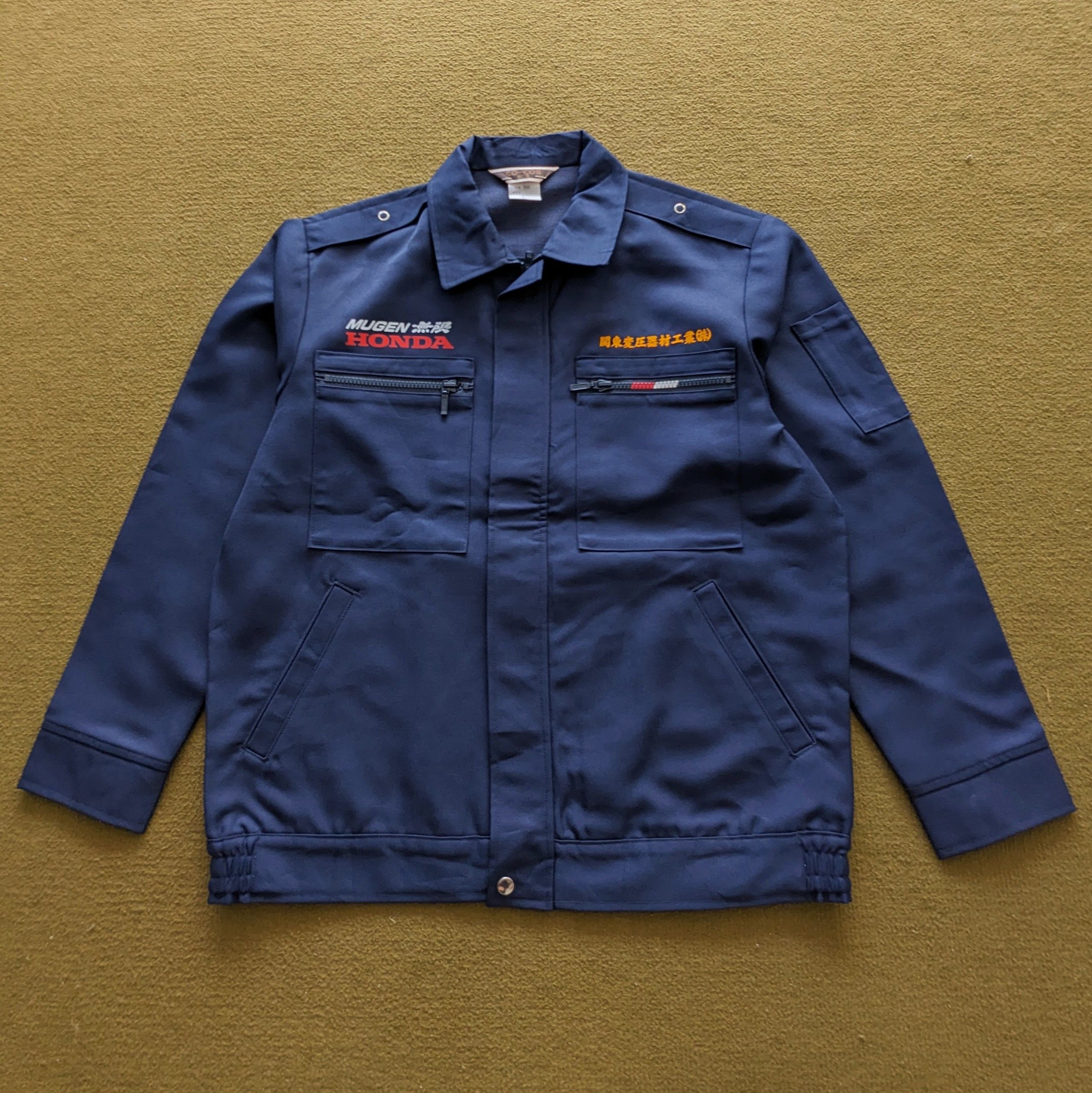 Vintage Vintage MUGEN HONDA Racing Custom Jacket Size US M / EU 48-50 / 2 - 2 Thumbnail