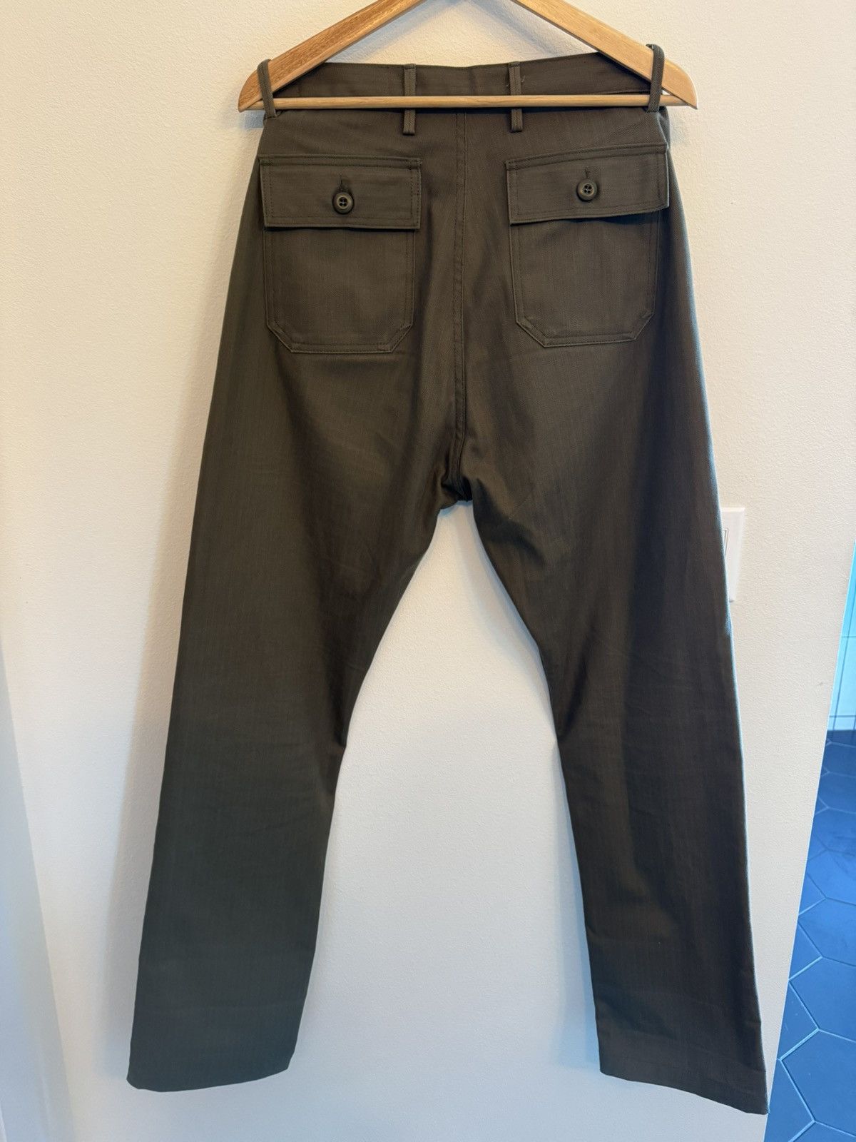 Rogue Territory RGT Fatigue Pants Olive Herringbone Size US 31 - 4 Thumbnail