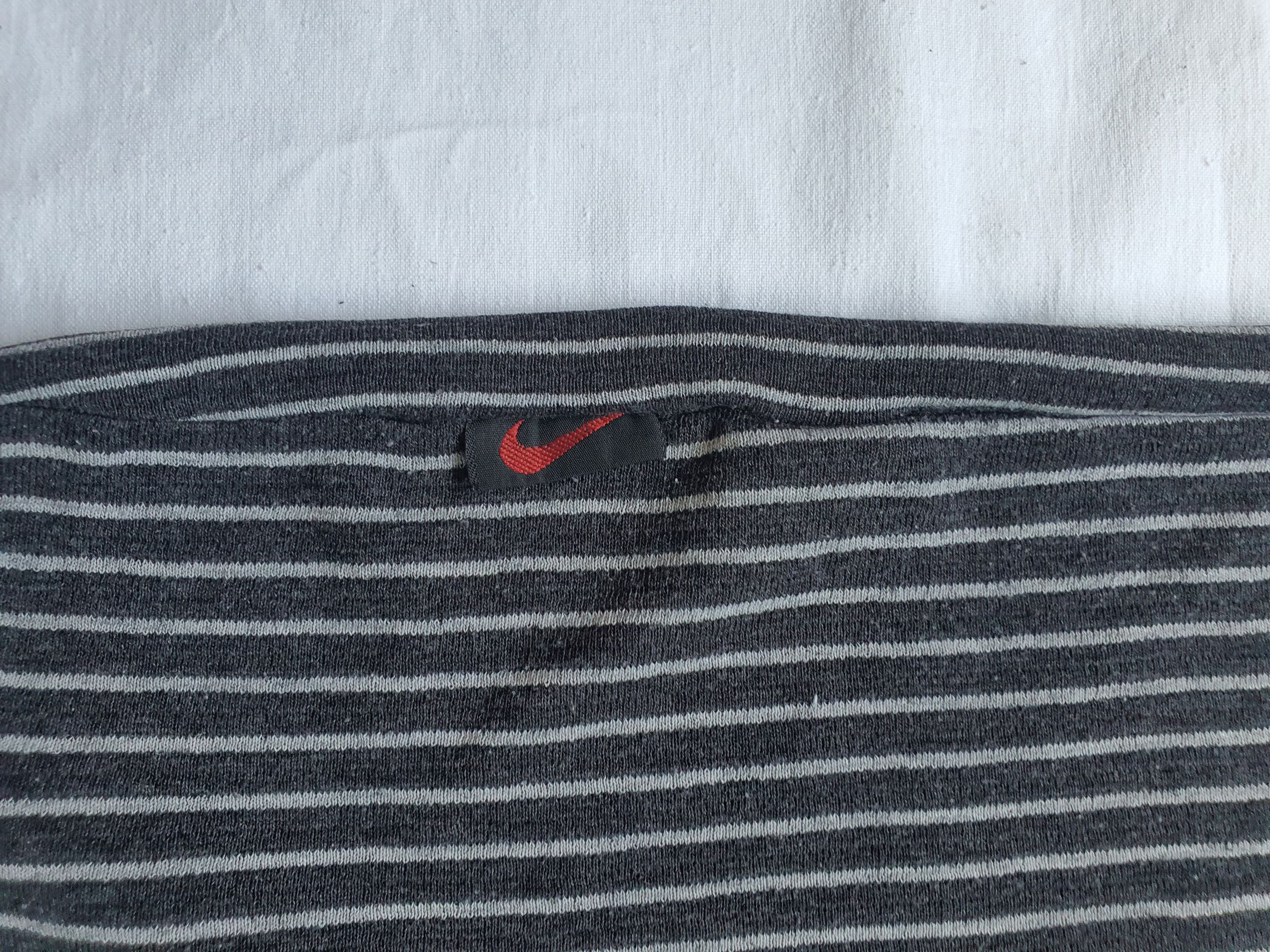 Nike Vintage (90s,00s, Y2K) Oversize Knitted Crew Neck Tee Size US XL / EU 56 / 4 - 6 Thumbnail