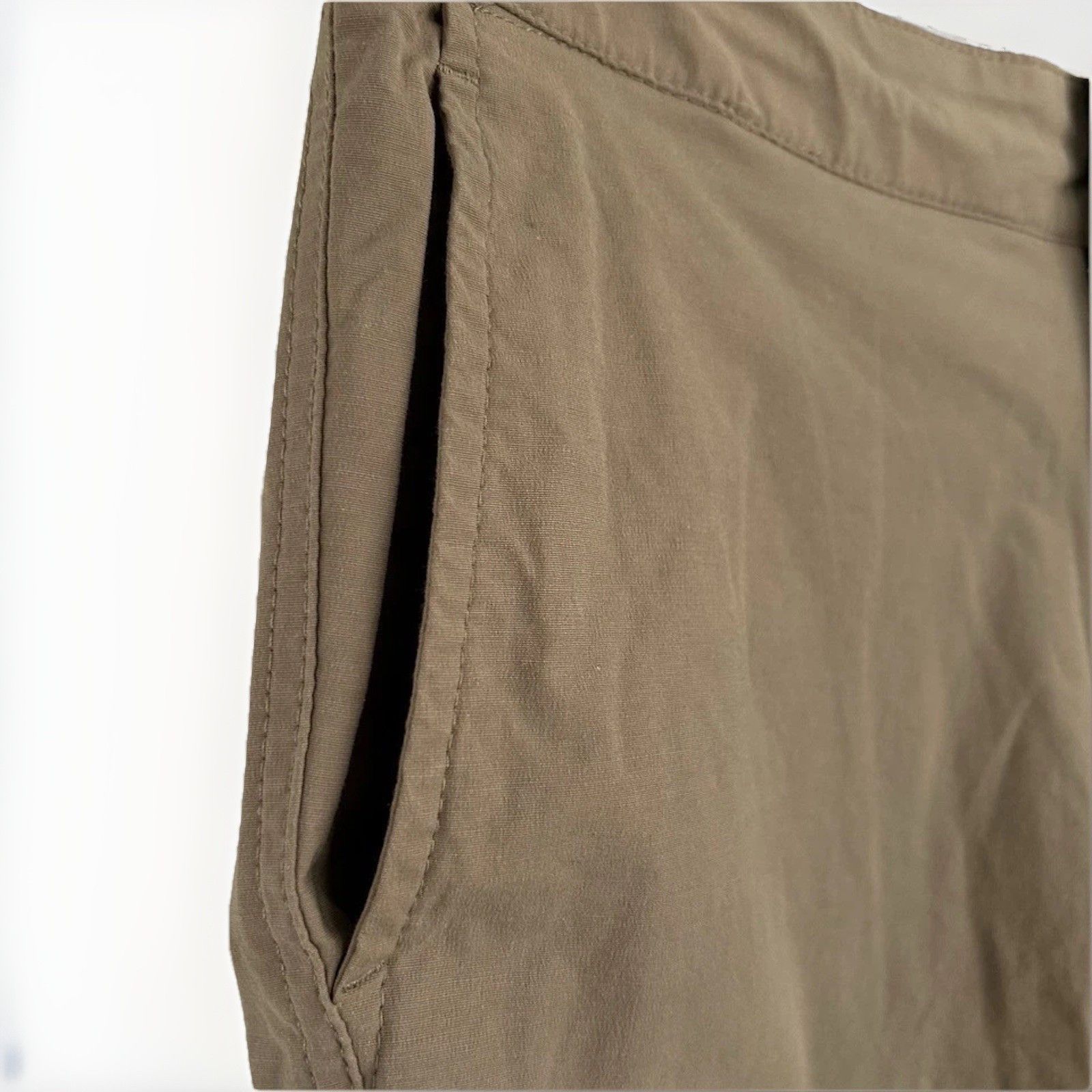 Onia Onia Chino Shorts Mens Sz 32 Khaki Cotton Blend Stretch 6"IN Size US 32 / EU 48 - 4 Thumbnail