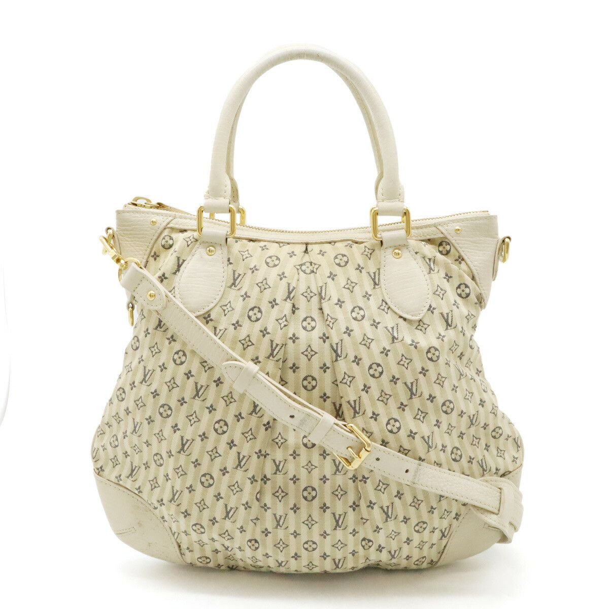 Louis Vuitton Louis Vuitton Monogram Mini Lin Marina Pm 2Way Bag Blue M95494 Canvas Shoulder Bag M95494, Women's