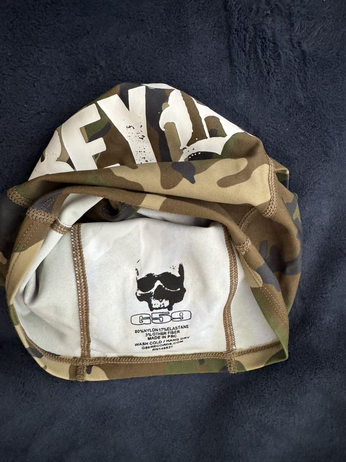 G59 Records Greyday 2025 Camo Balaclava Size ONE SIZE - 5 Thumbnail