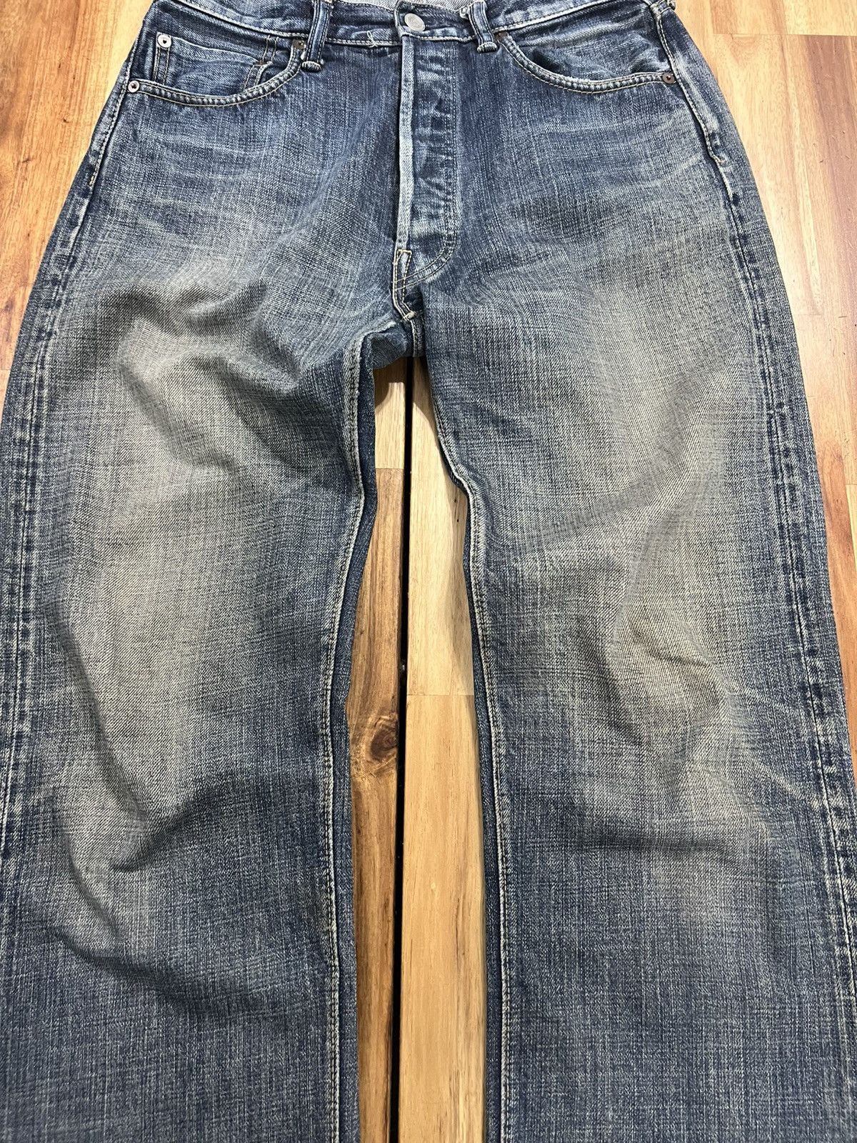 45rpm Vintage 45RPM Selvedge Denim Jeans Size US 30 / EU 46 - 2 Thumbnail