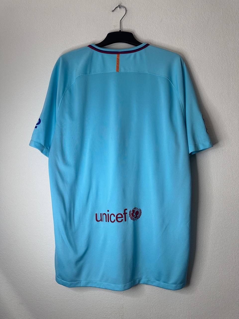 Nike Nike FC Barcelona Away Jersey 2017/18 Blue Rakuten Size XXL Size US XXL / EU 58 / 5 - 9 Thumbnail
