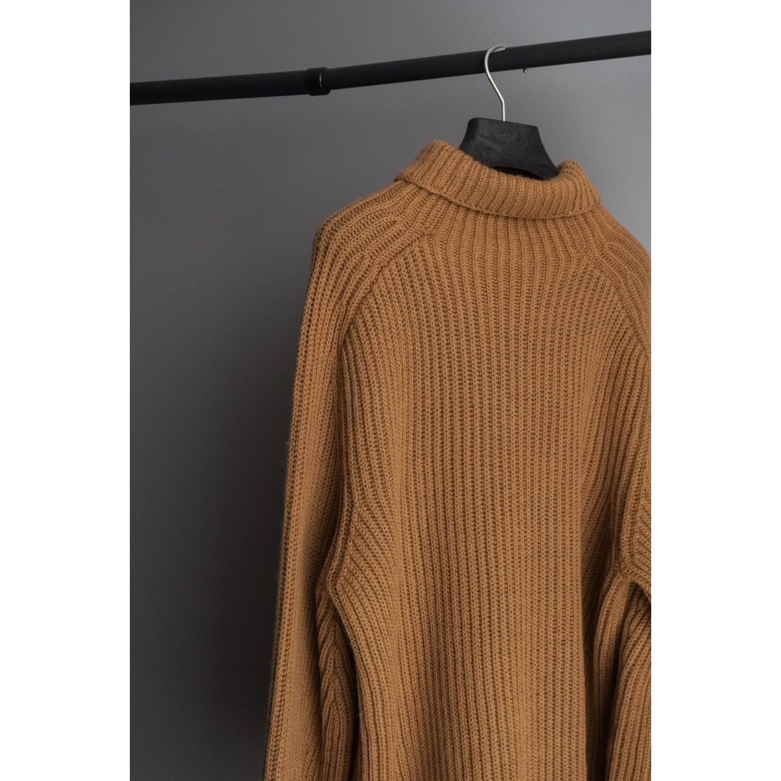 Acne Studios Acne studios brown wool oversized turtleneck sweater Size US L / EU 52-54 / 3 - 5 Thumbnail