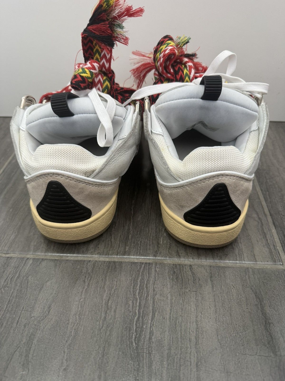 Lanvin Lanvin leather curb sneakers Size US 8 / IT 38 - 5 Thumbnail