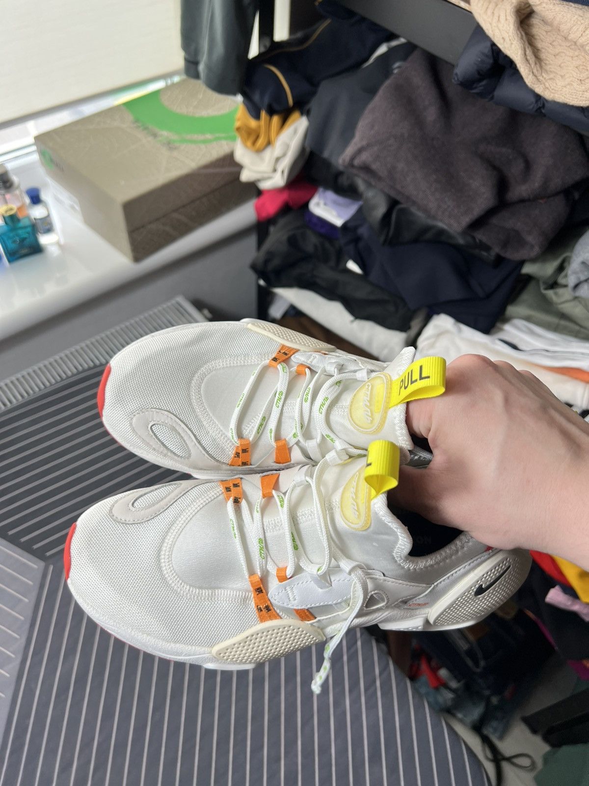 Heron Preston × Nike Nike x Heron Preston Huarache E.D.G.E. White Size US 7.5 Size US 7.5 / EU 40-41 - 5 Thumbnail