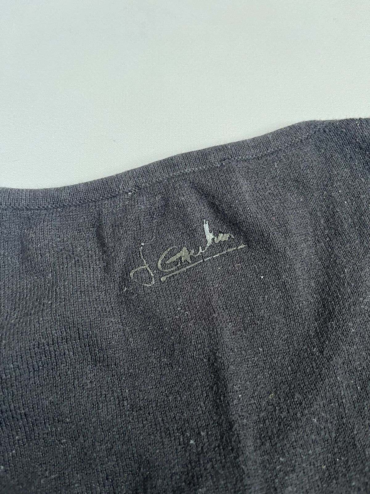 Jean Paul Gaultier JEAN PAUL GAULTIER JPG Junior Women Black Cropped Cardigan Size S / US 4 / IT 40 - 8 Thumbnail