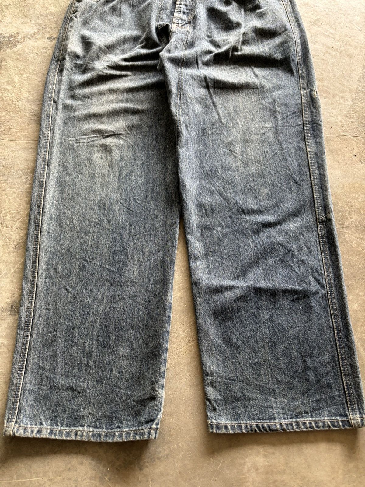 Designer × Marithe + Francois Girbaud vintage MARITHE FRANCOIS GIRBAUD MFG baggy jeans side pocket Size US 39 - 10 Thumbnail